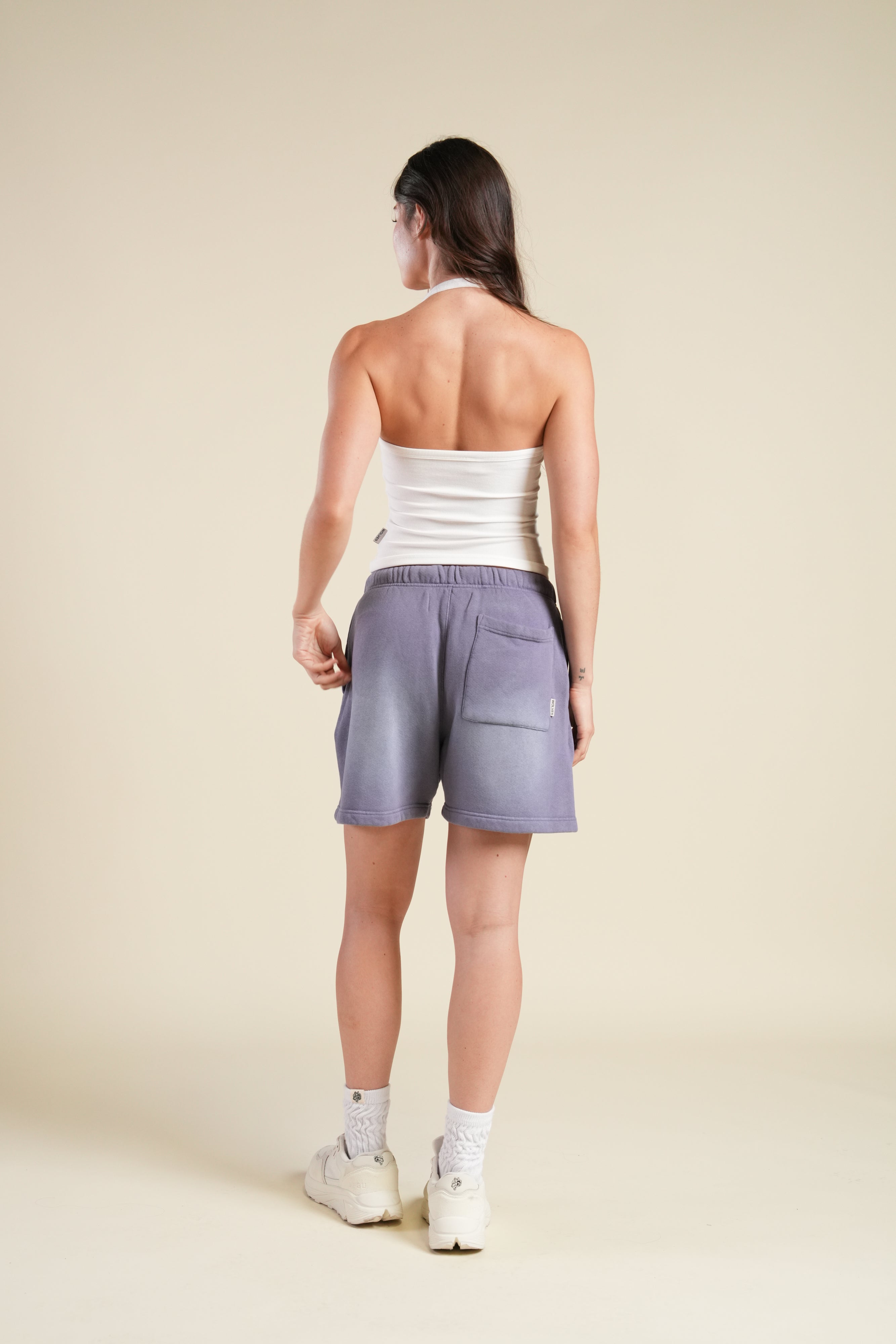 IYKYK Patched Oversized Sweat Short