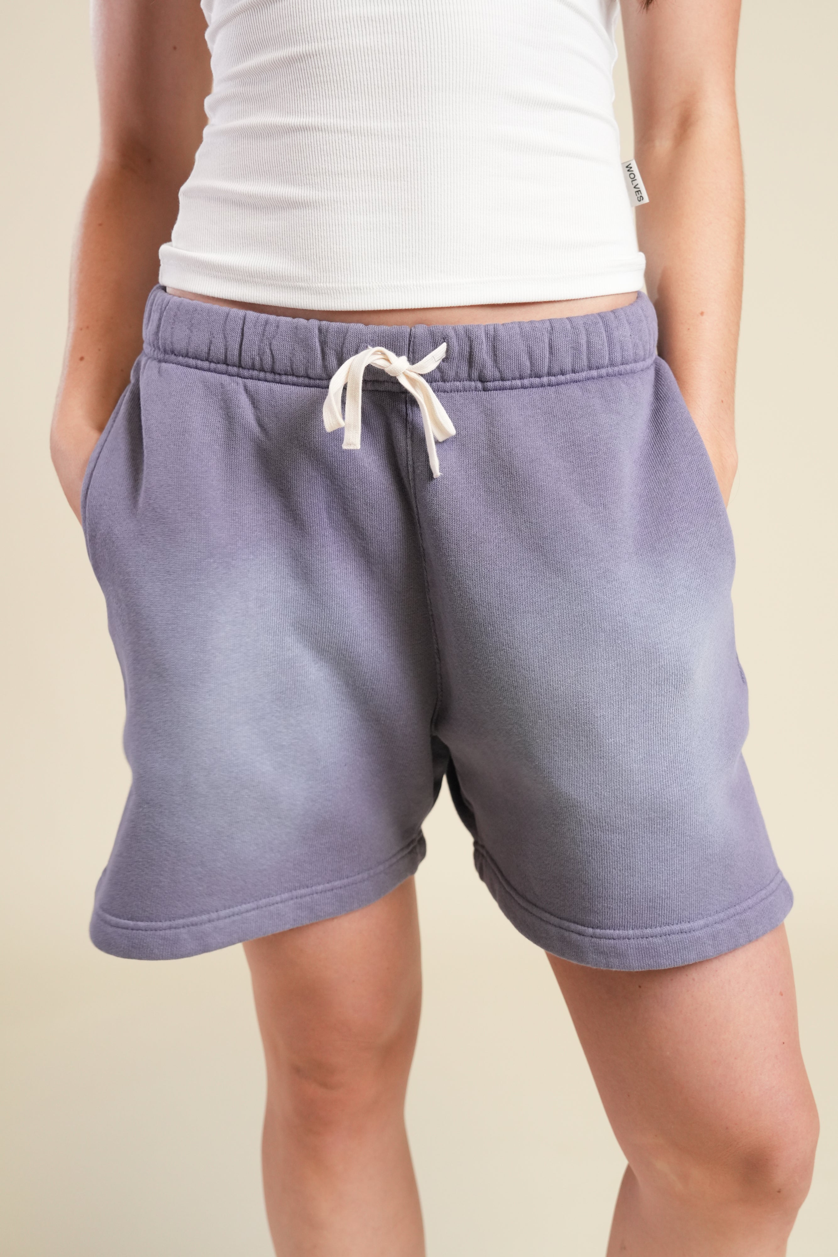 IYKYK Patched Oversized Sweat Short