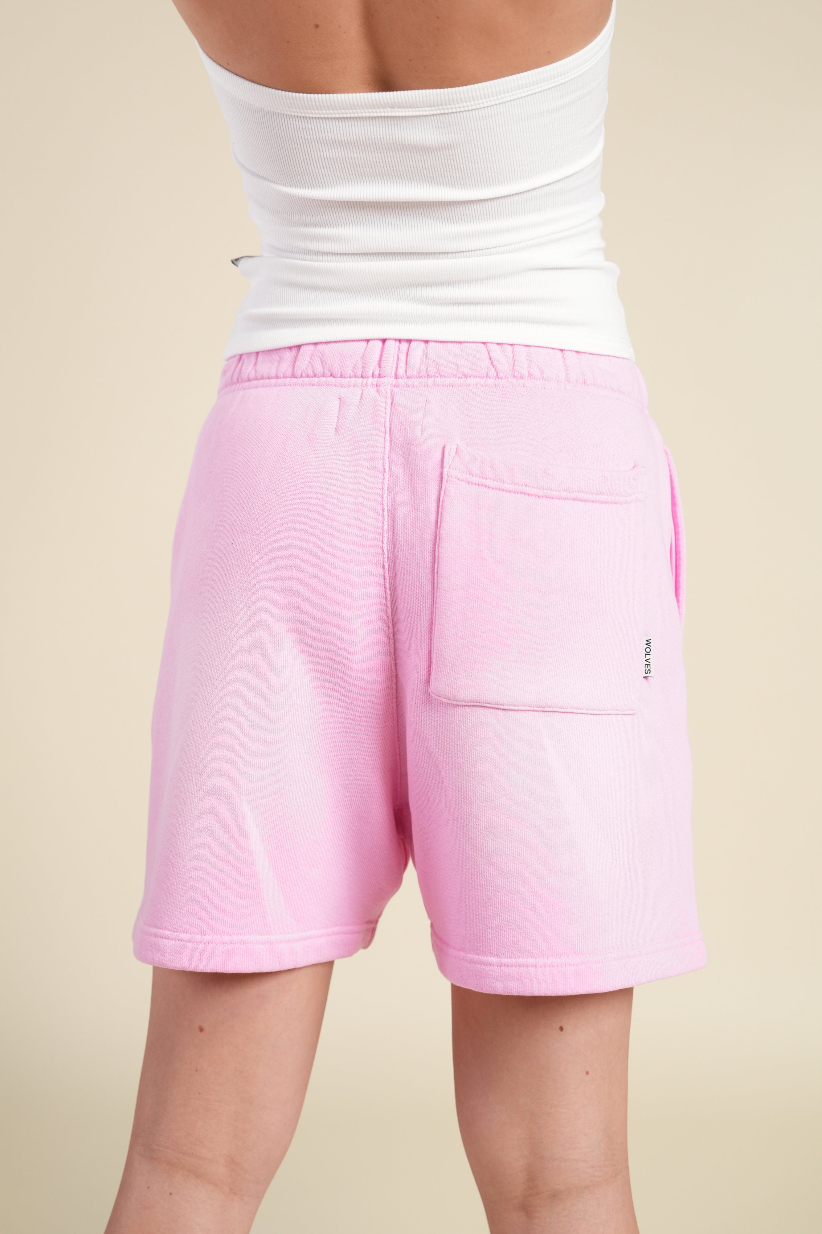 IYKYK Patched Oversized Sweat Short