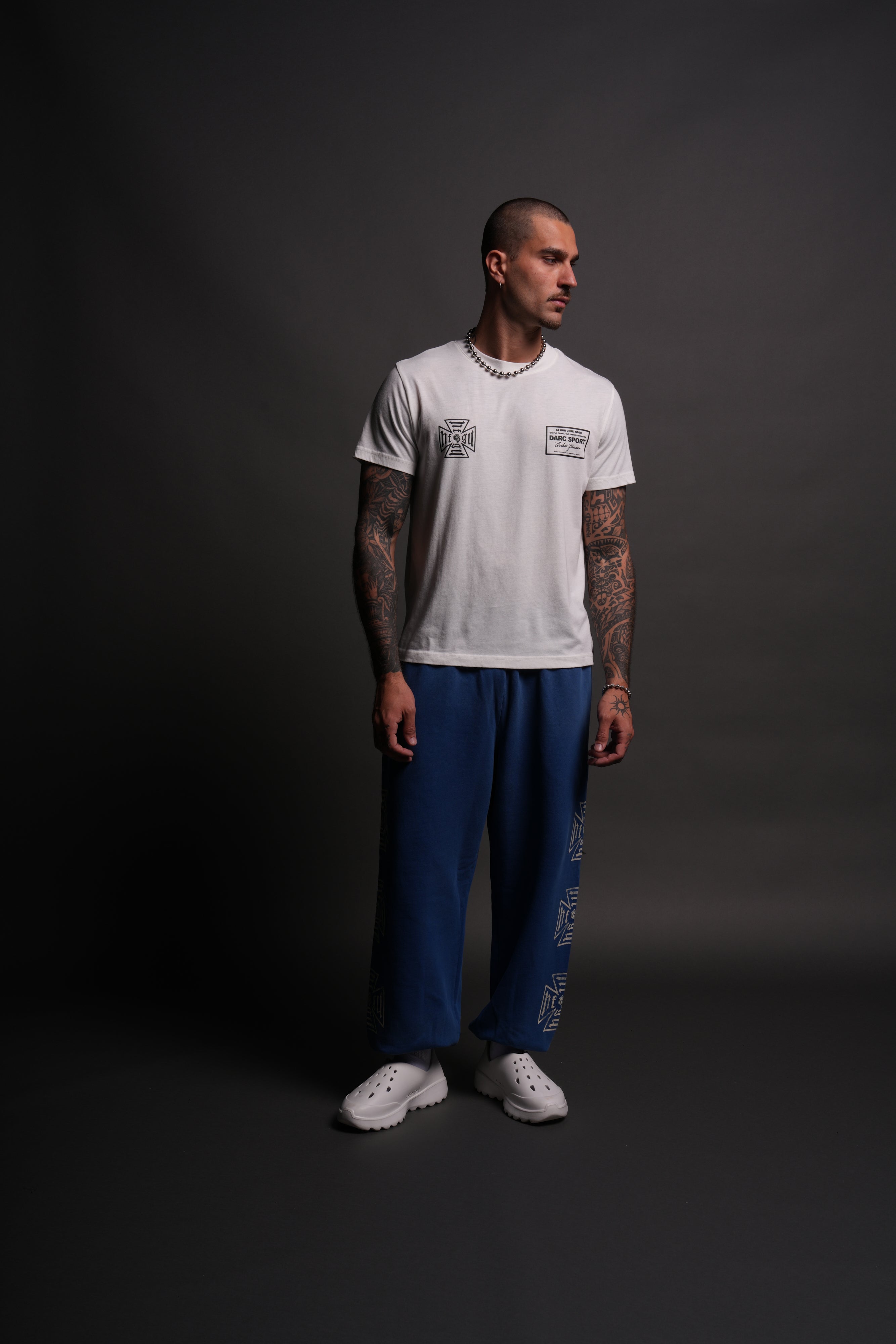 Darc Core J. Dean Tee in Cream