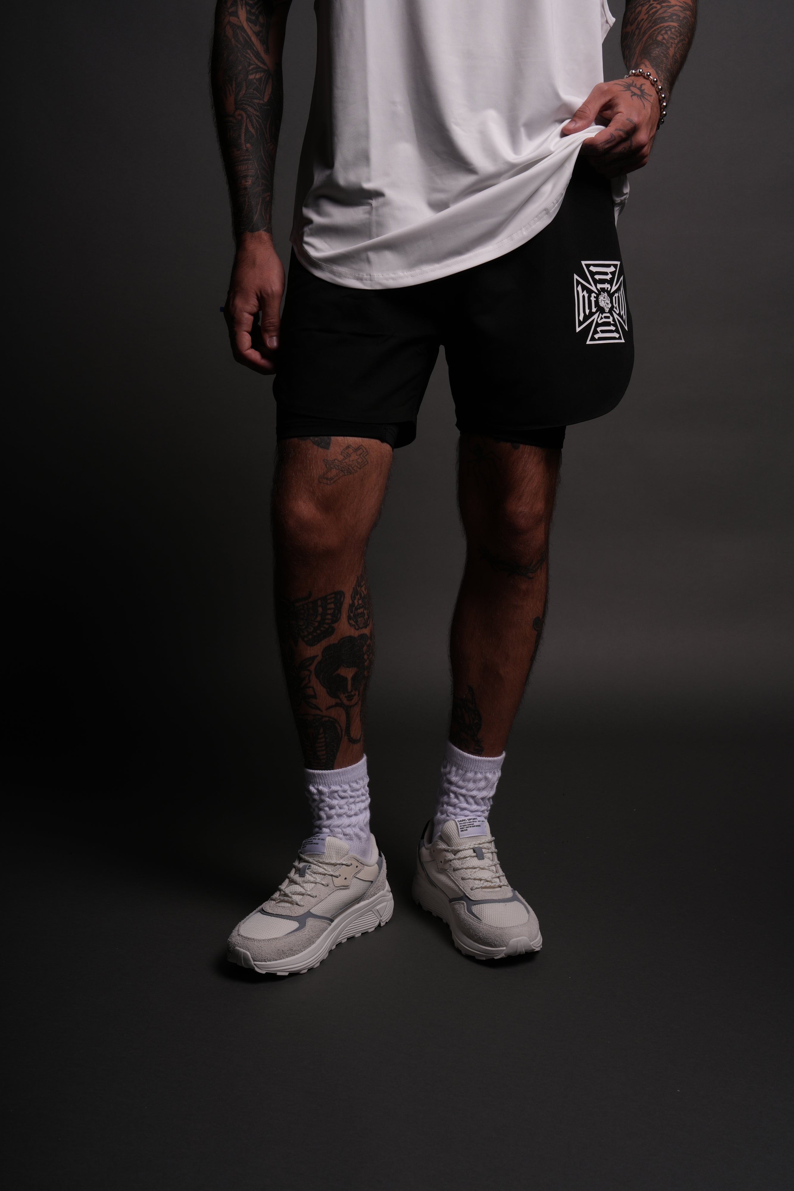 Core Phantom Compression Shorts in Black