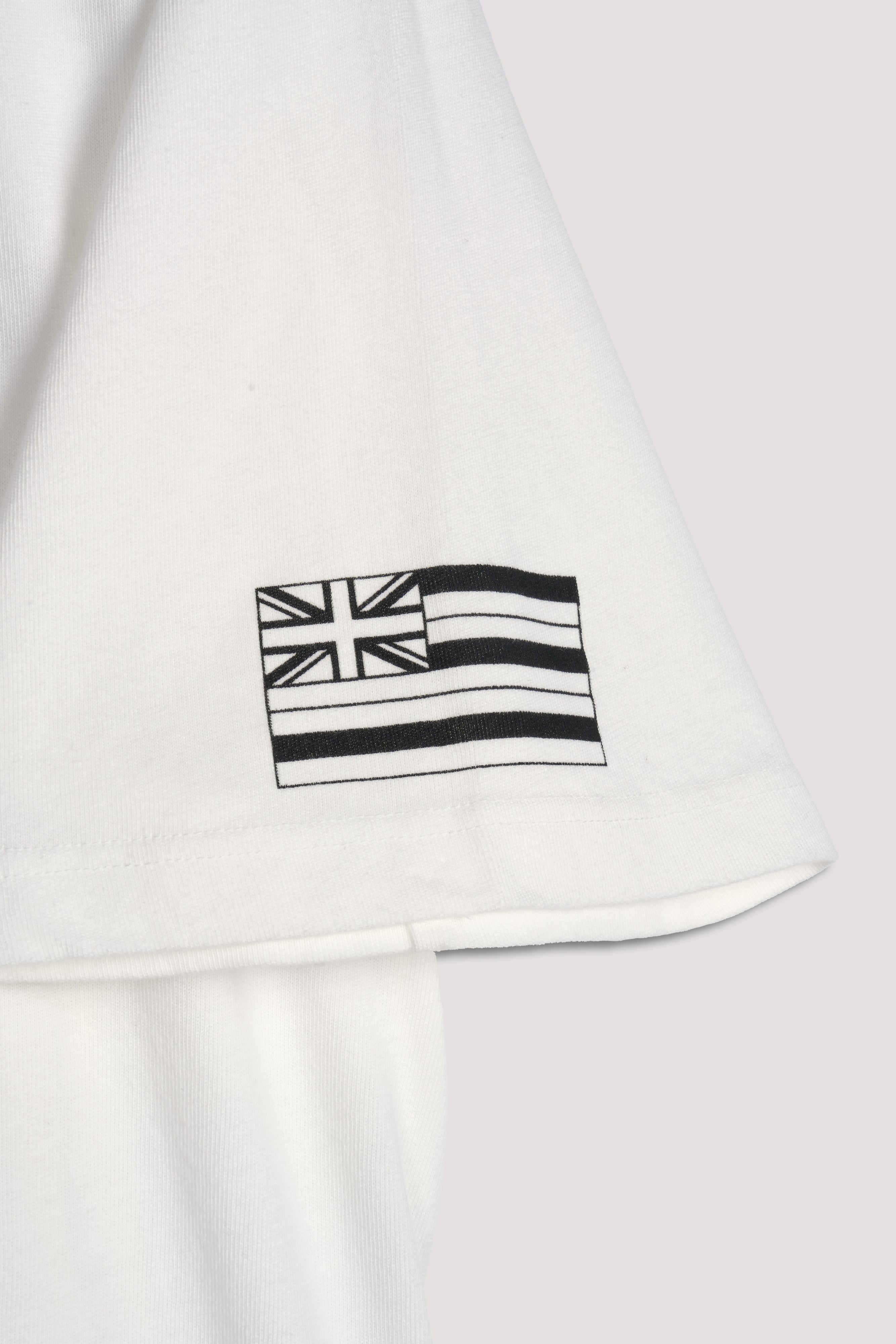North F*Ckin Shore Premium Oversized Tee in Cream