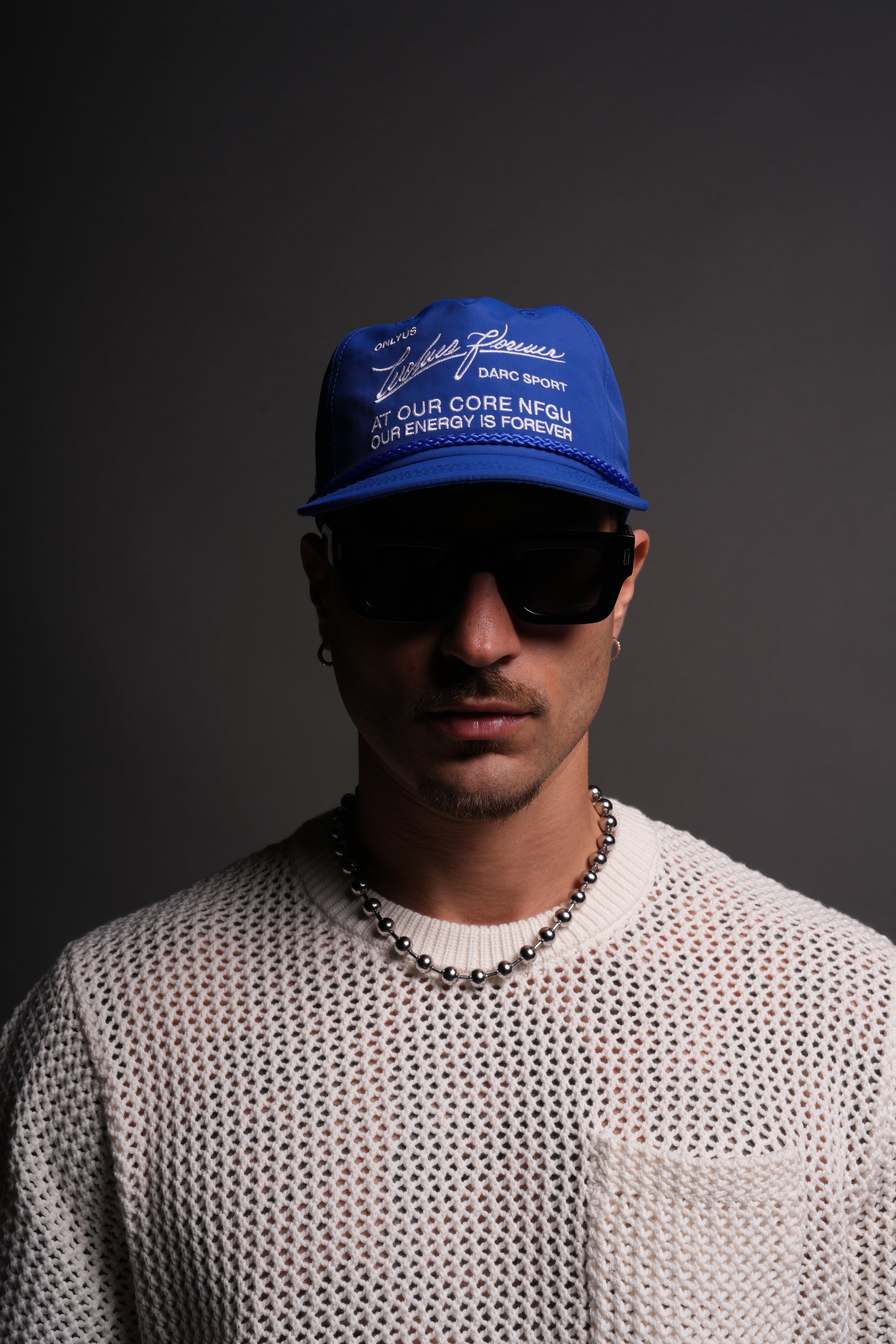 At Our Core Paradise Hat in Darc Colbalt