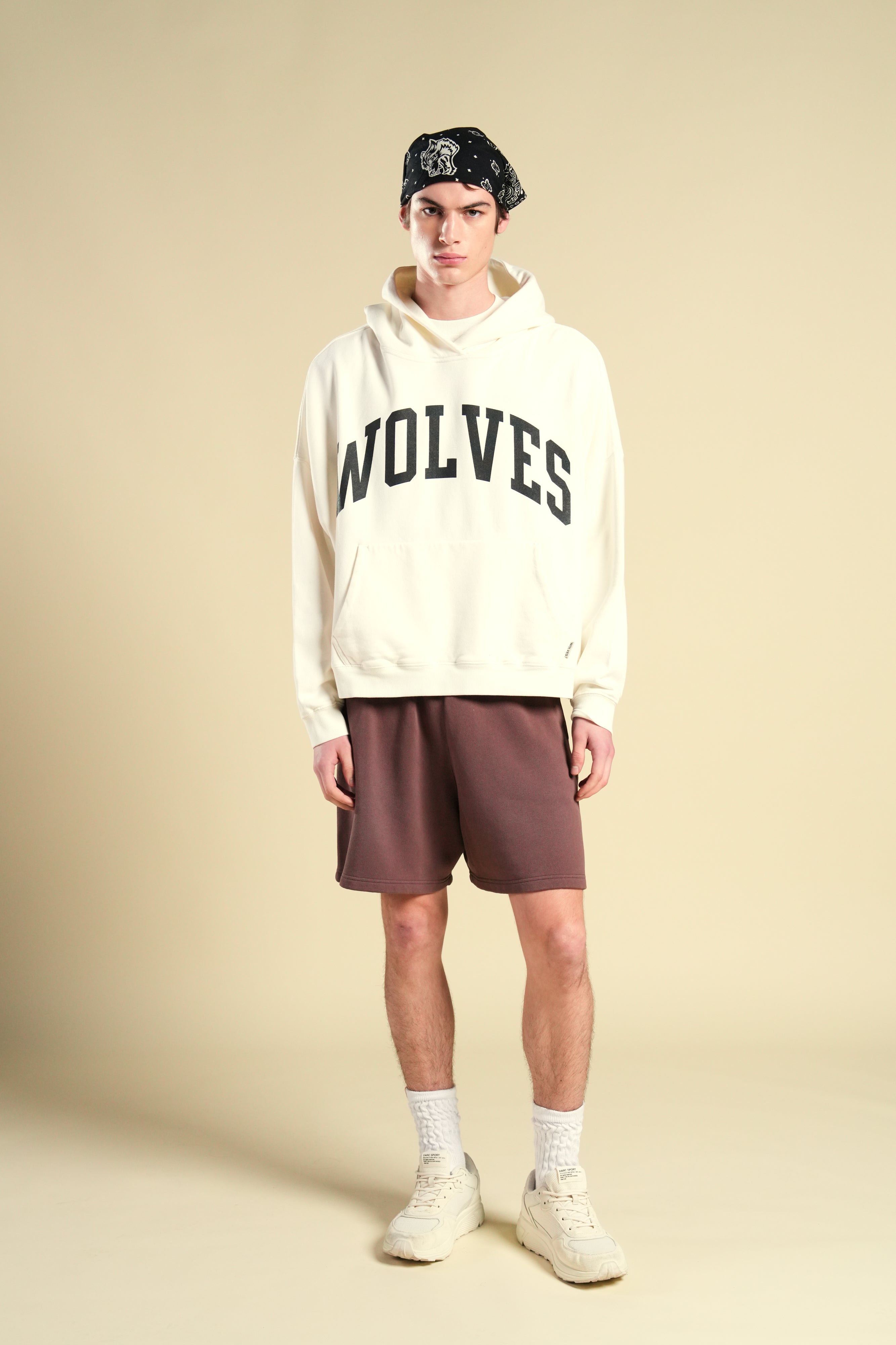 Just Wolves Oversized Post Lounge Sweat Shorts
