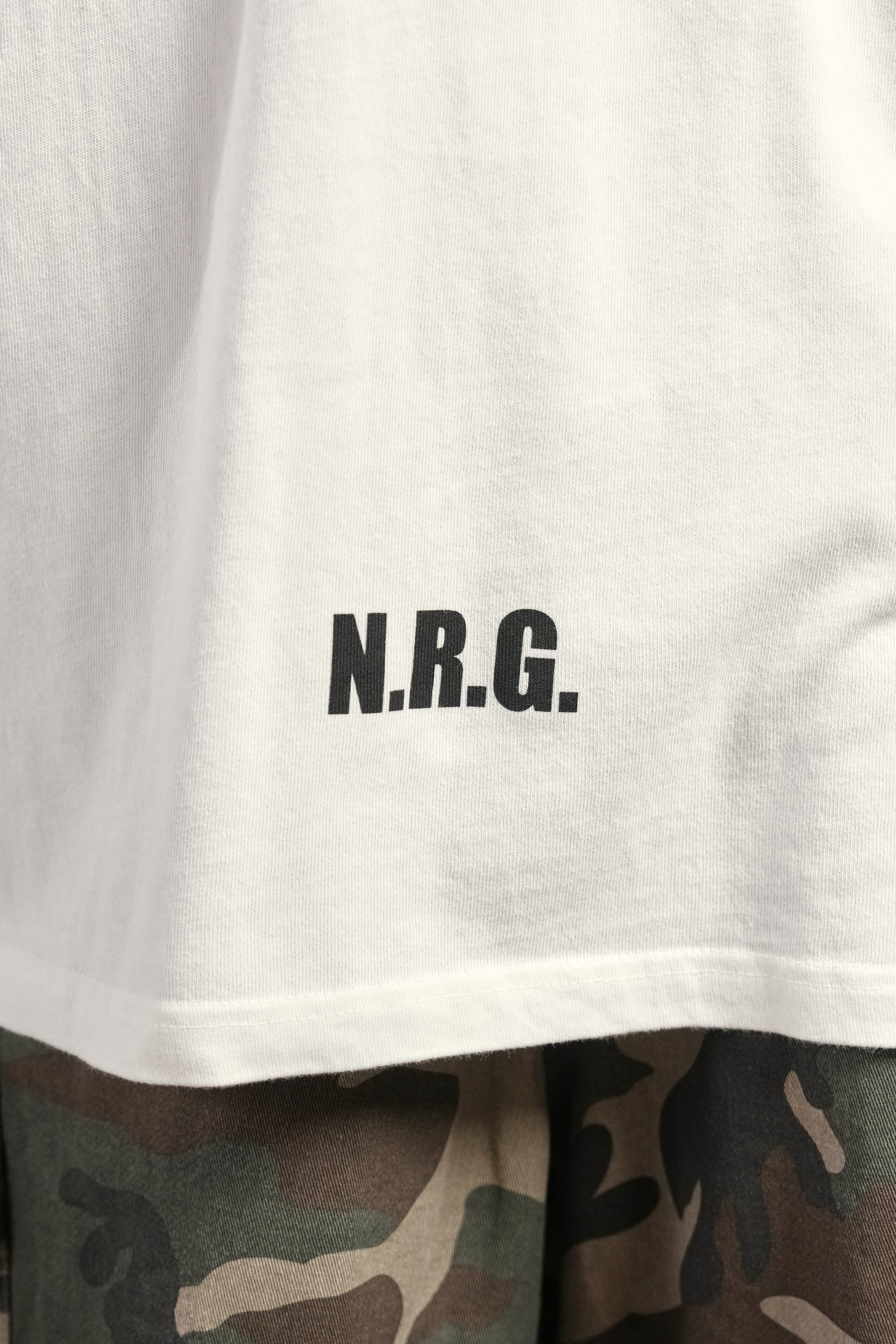 N.R.G. Premium Oversized Tee in Cream