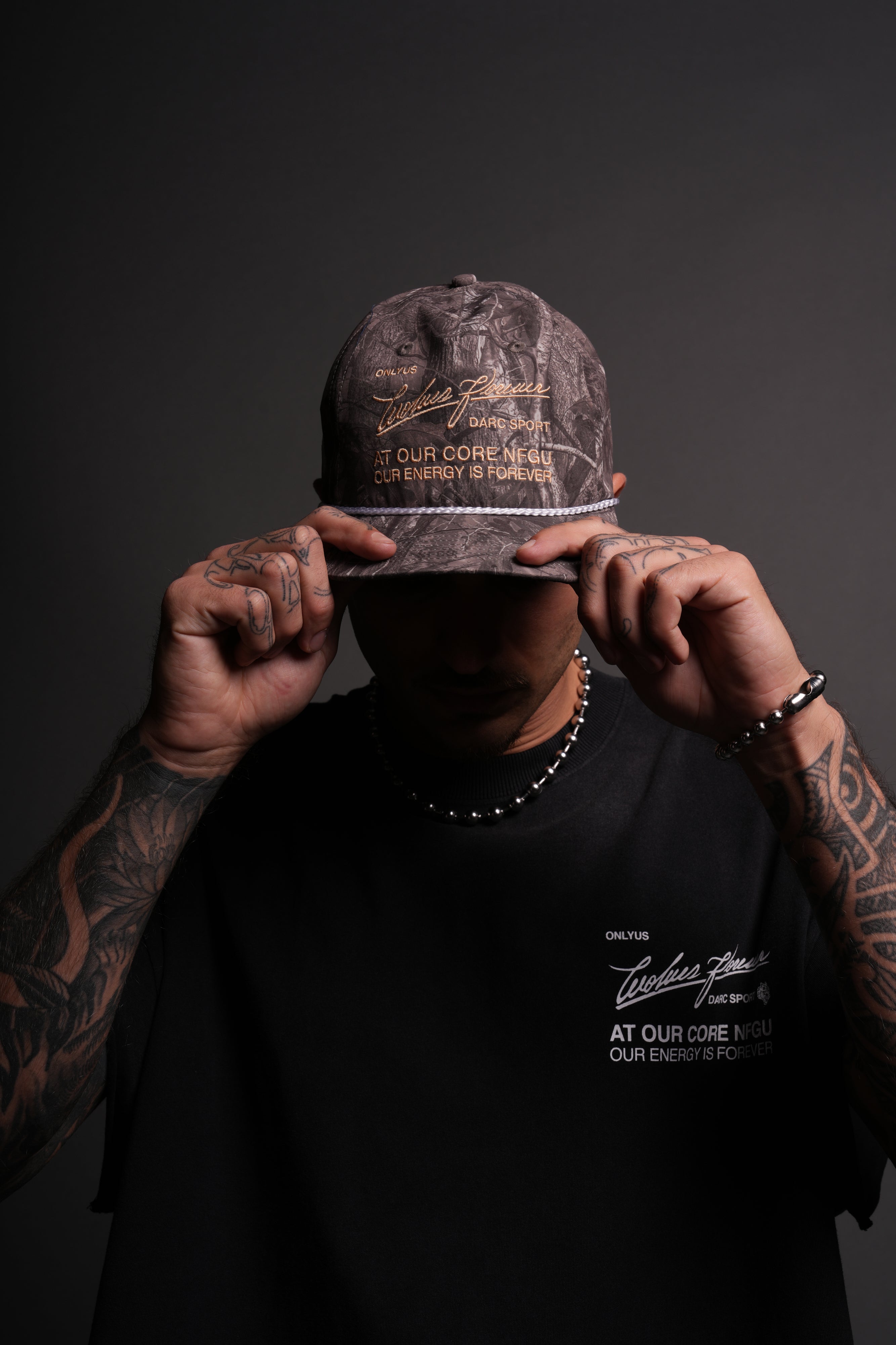 At Our Core Paradise Hat in Dusk Moss Driftwood Forest Camo