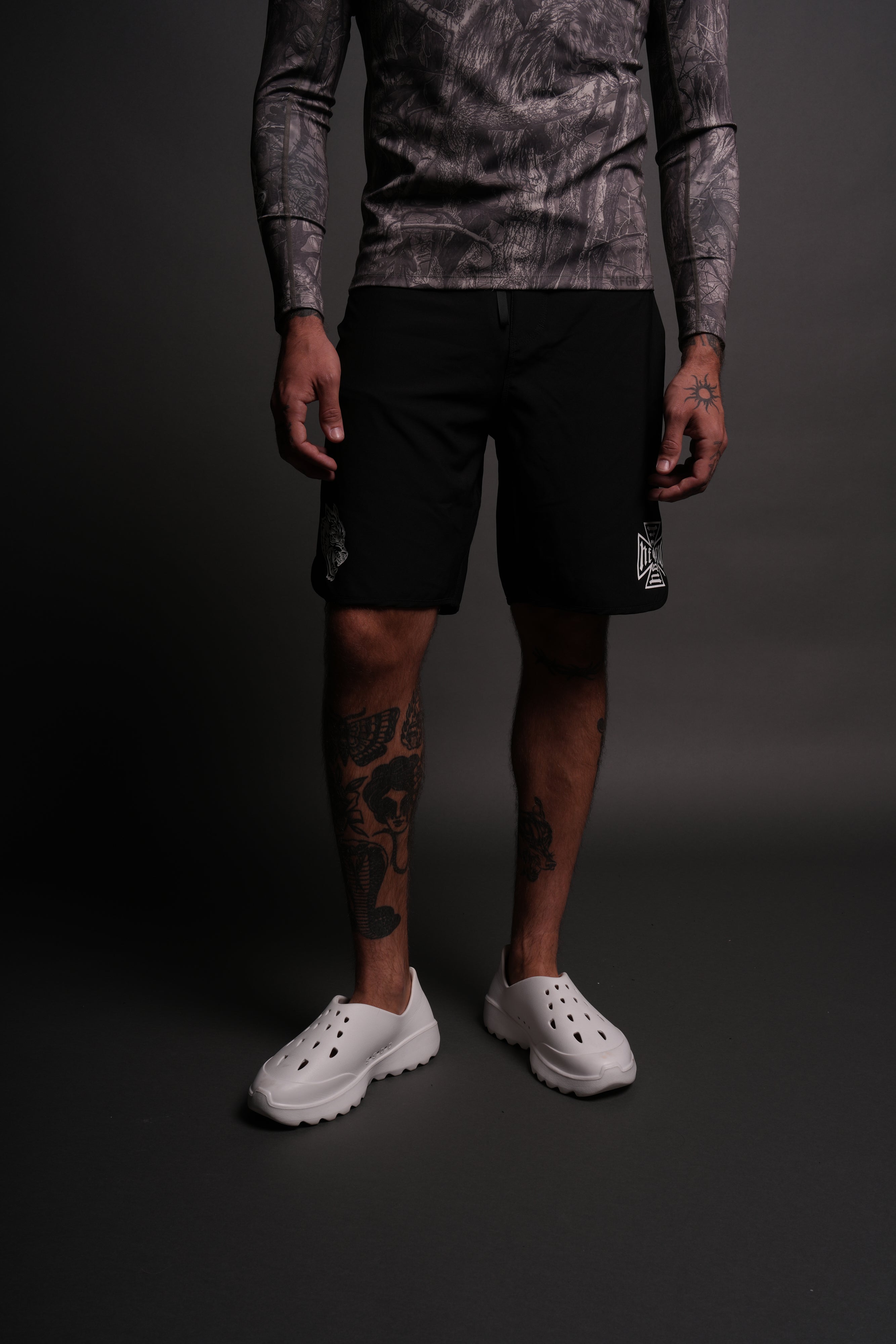 Core Brucey's Board Shorts in Black