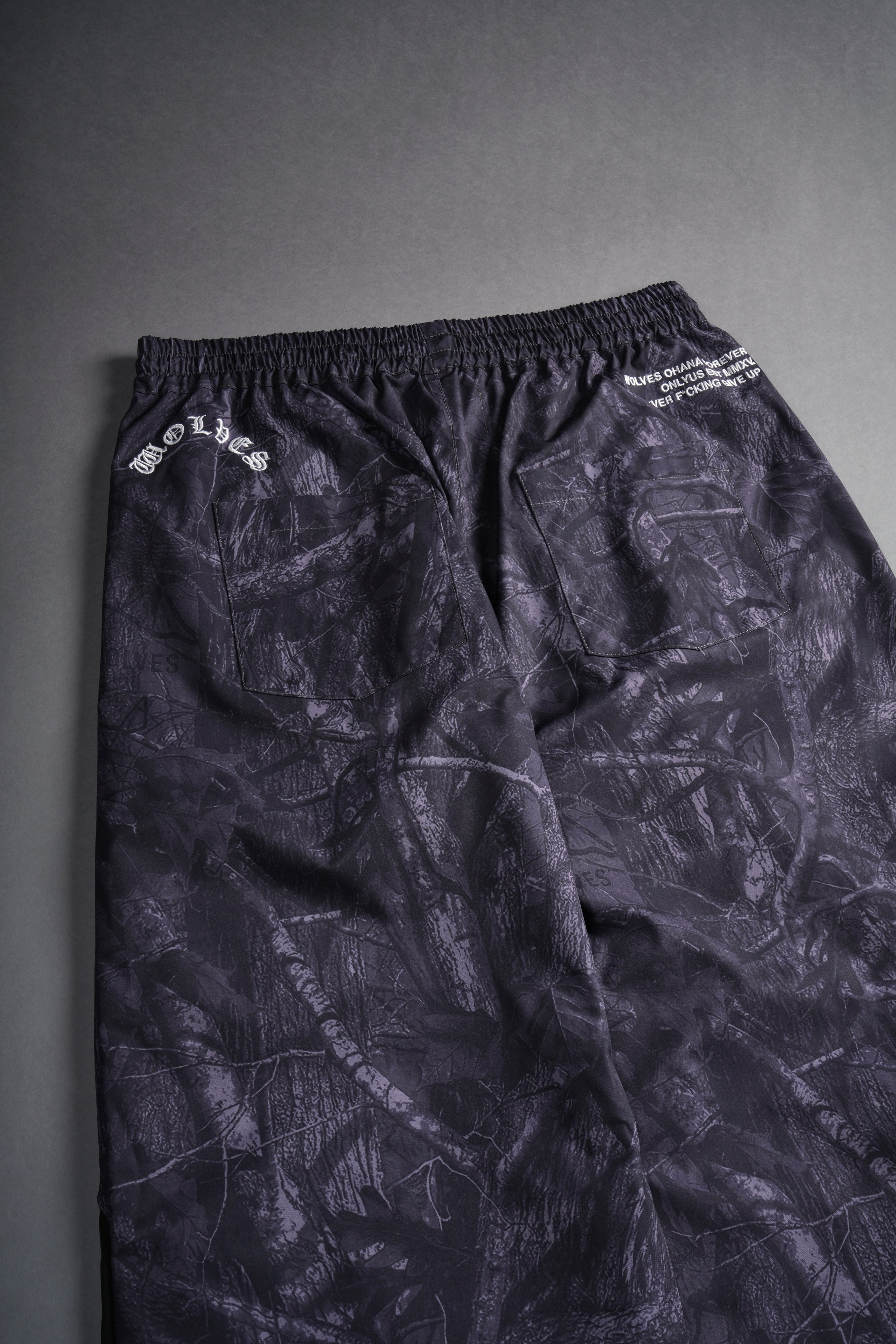 Dual Ohana Brolic Track Pants in Darc Driftwood Forest Camo
