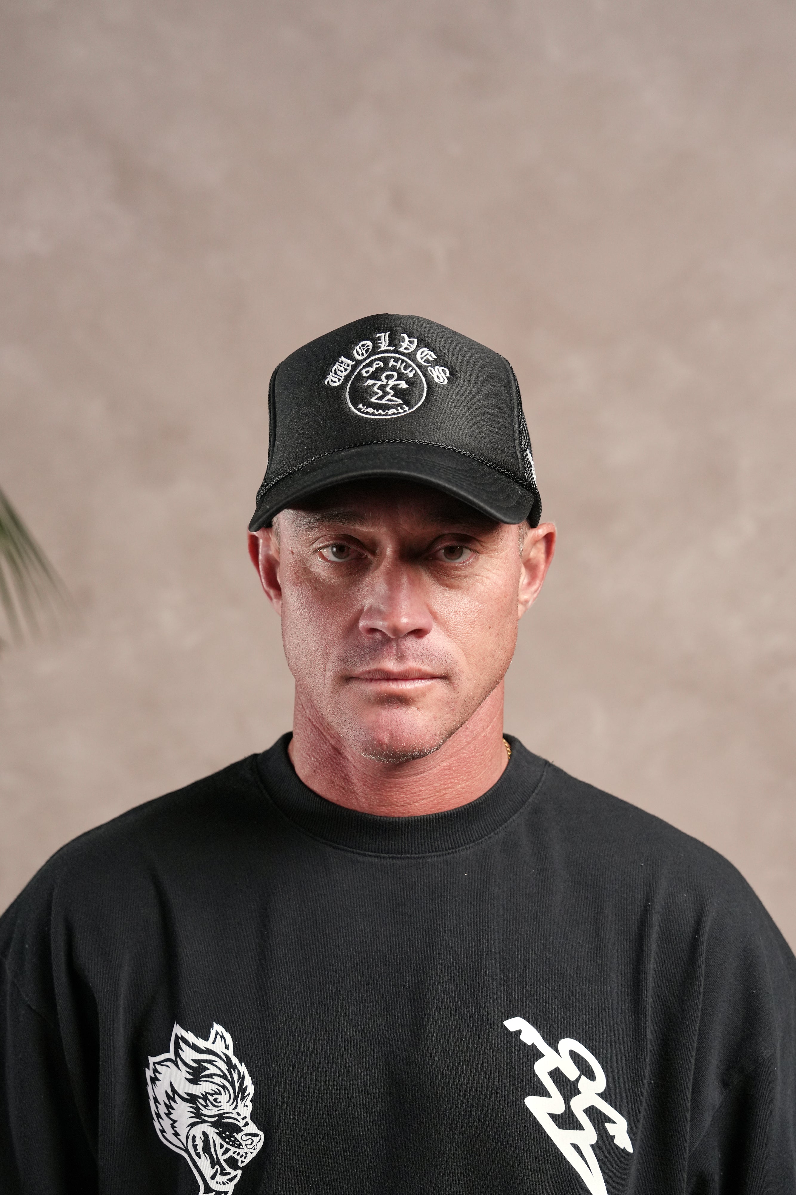 Darc Sport X Da Hui Trucker Hat in Black