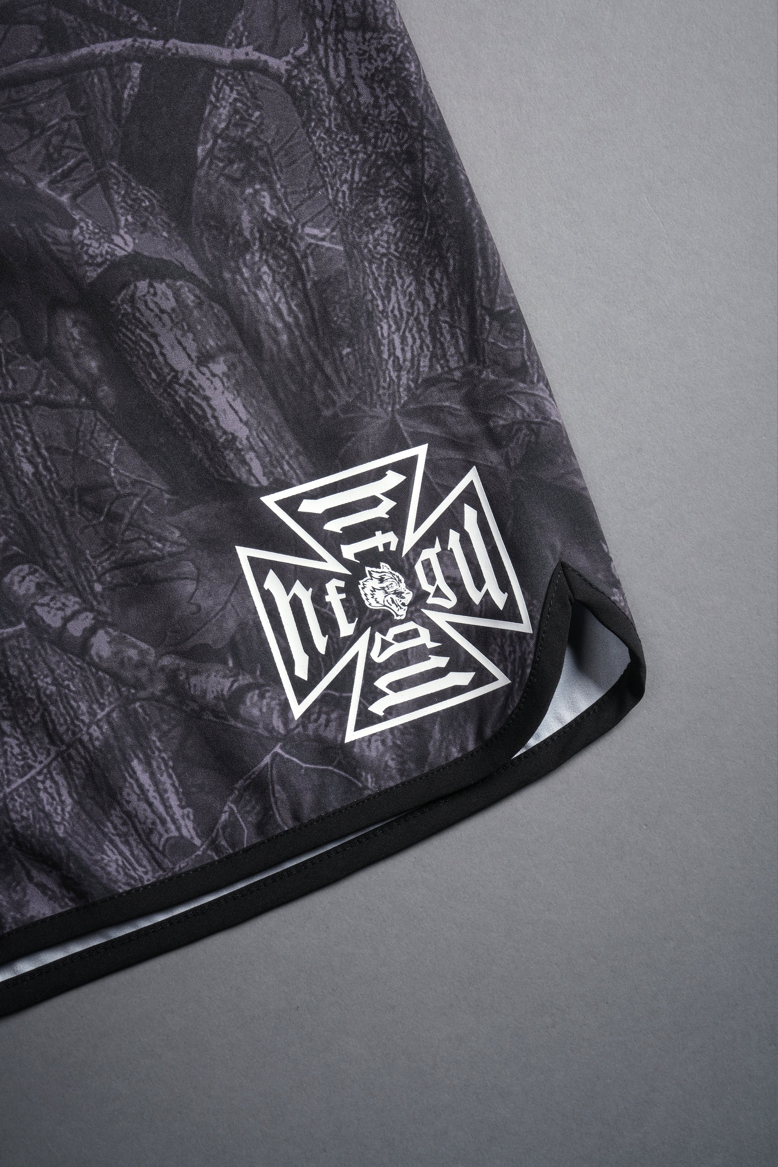 Core Brucey's Board Shorts in Darc Driftwood Forest Camo