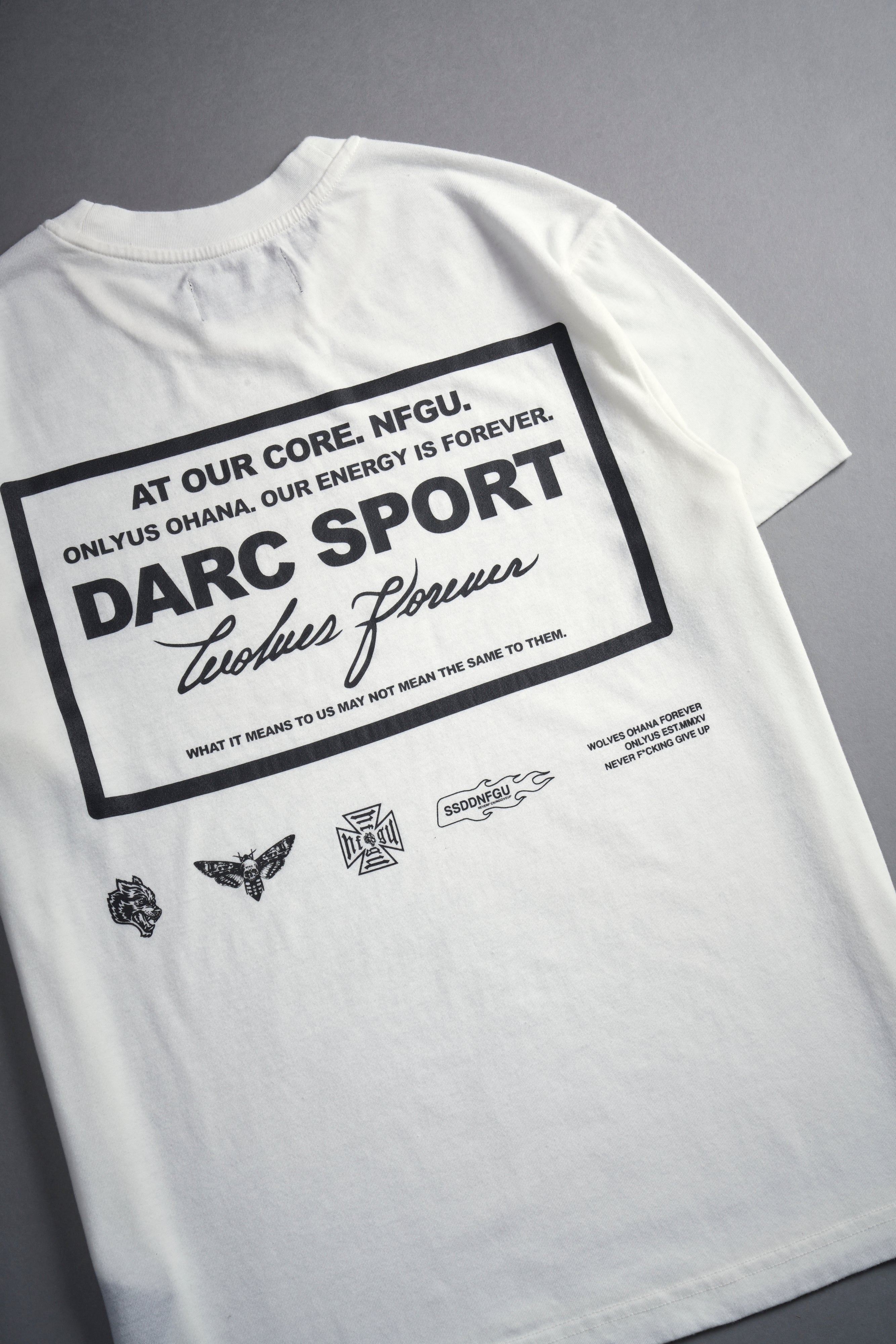 Darc Core J. Dean Tee in Cream