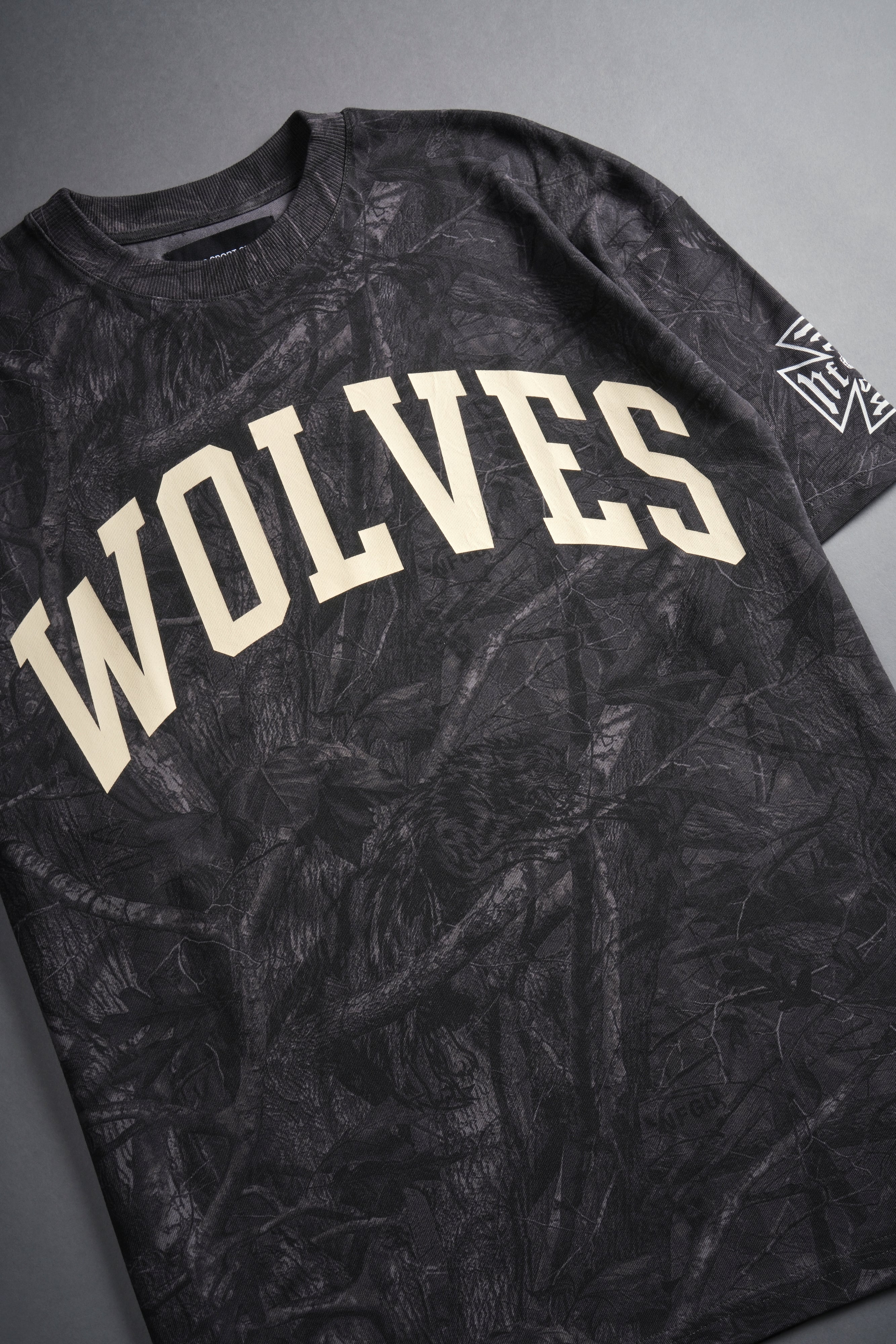 Ohana Loyalty "Premium" Oversized Tee in Darc Driftwood Forest Camo