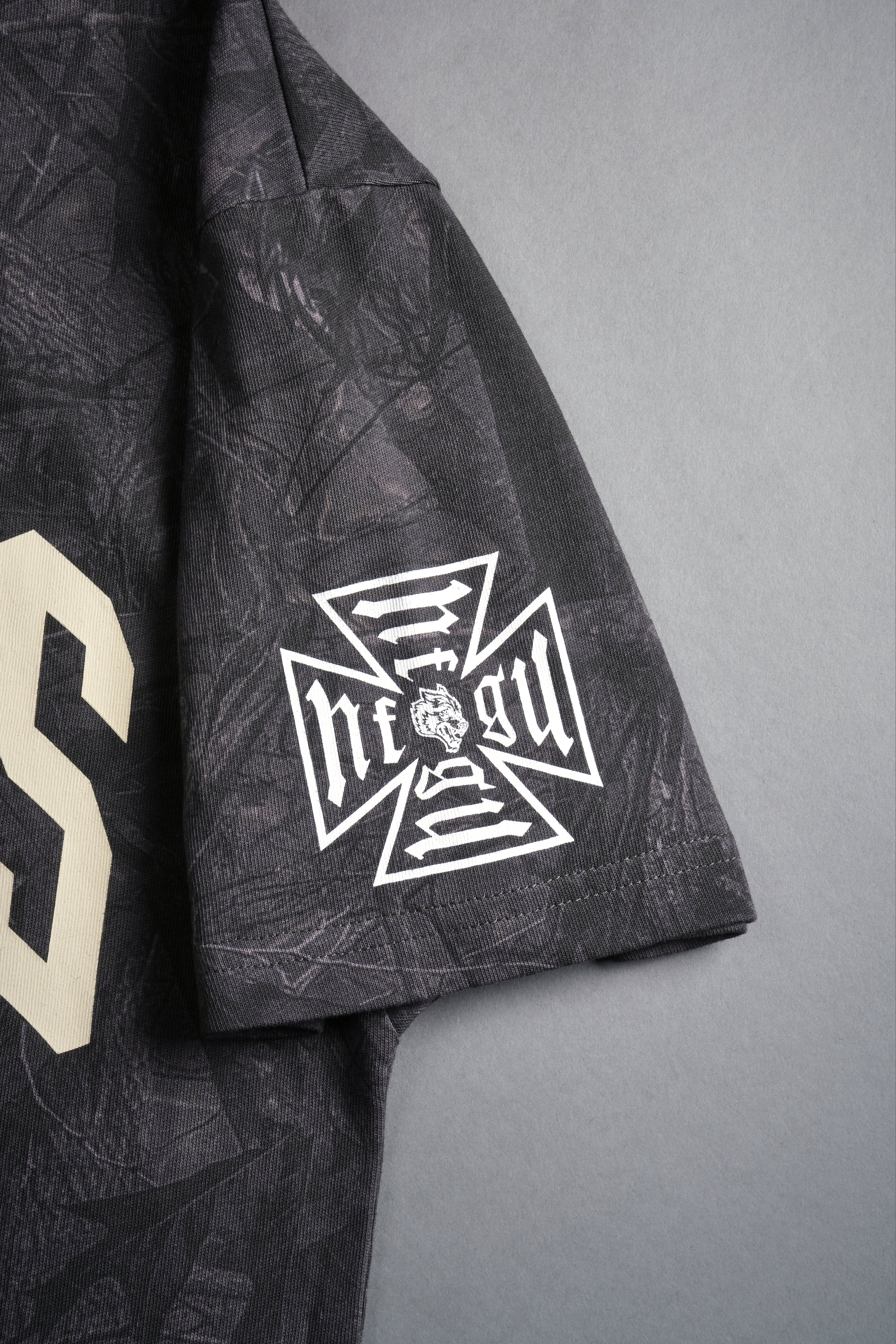 Ohana Loyalty "Premium" Oversized Tee in Darc Driftwood Forest Camo