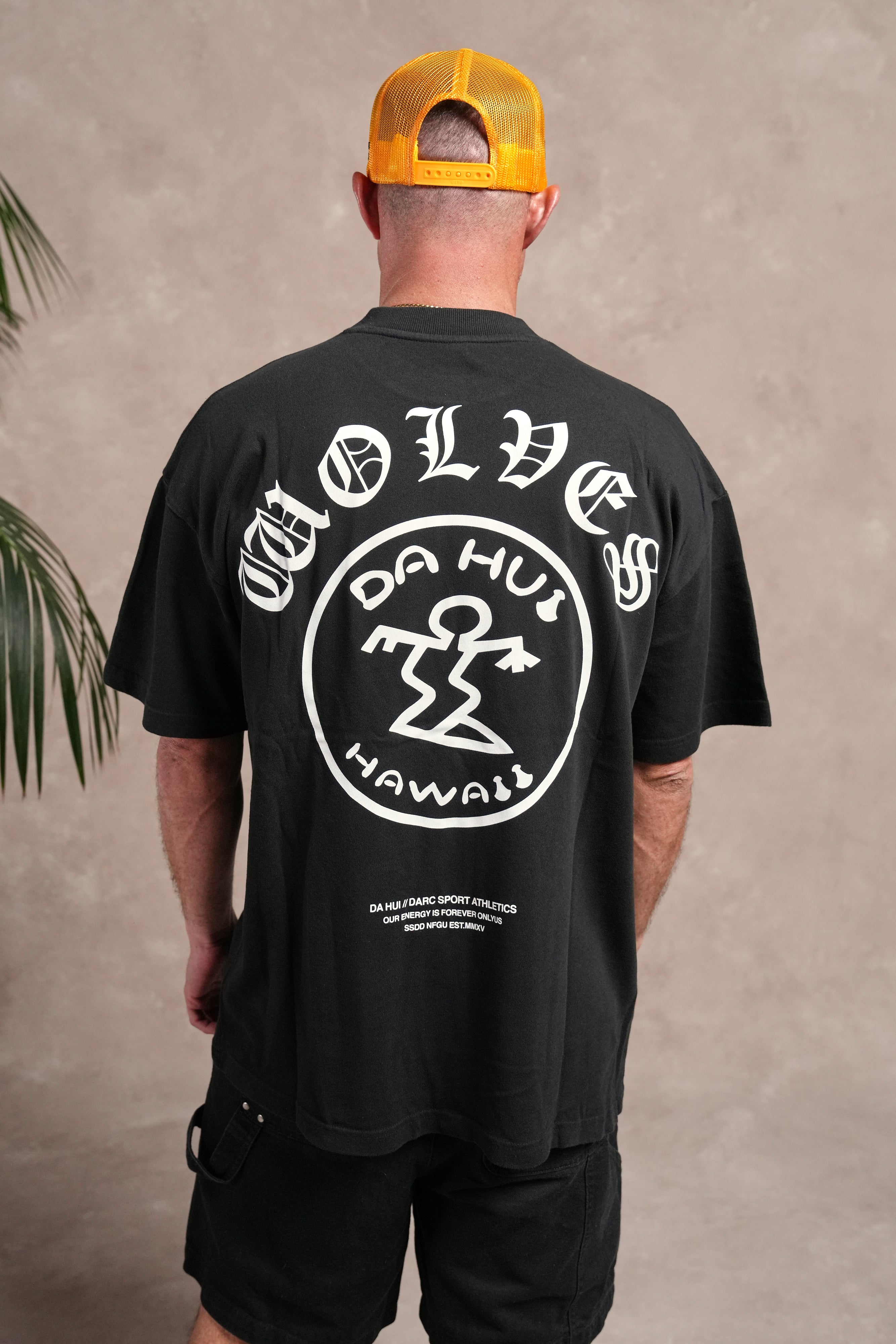 Darc Sport X Da Hui Premium Oversized Tee in Black