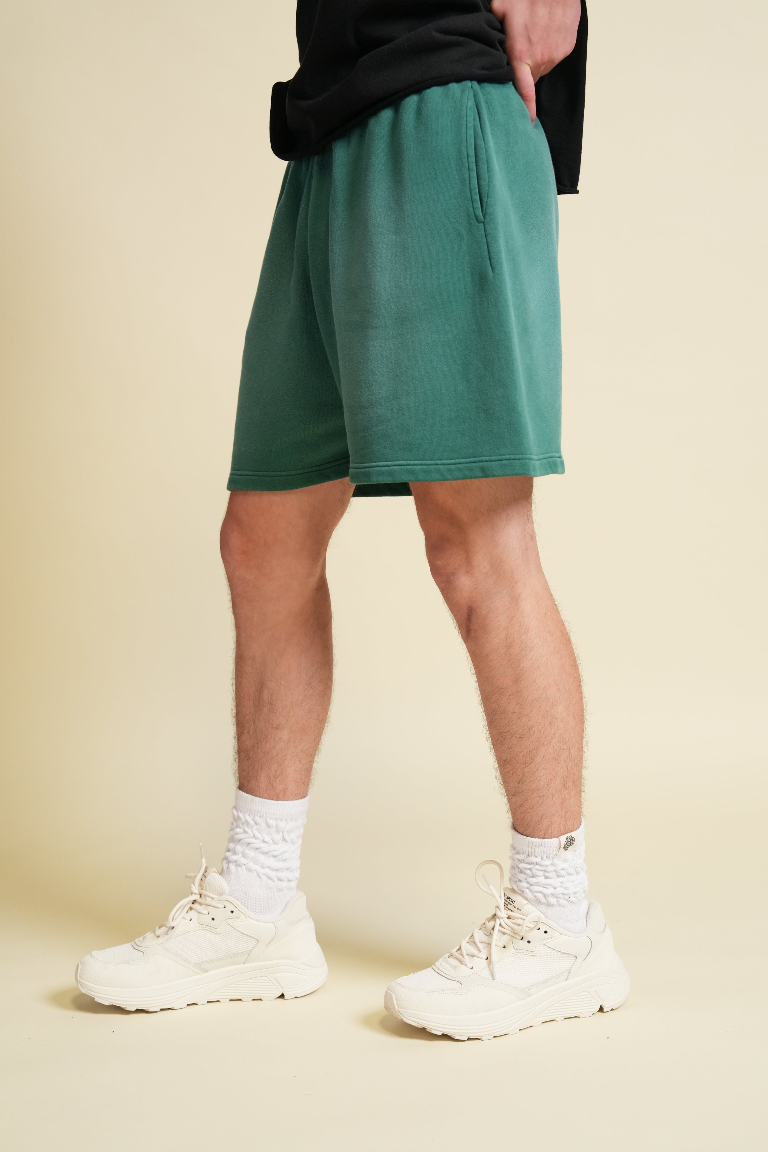 Just Wolves Oversized Post Lounge Sweat Shorts