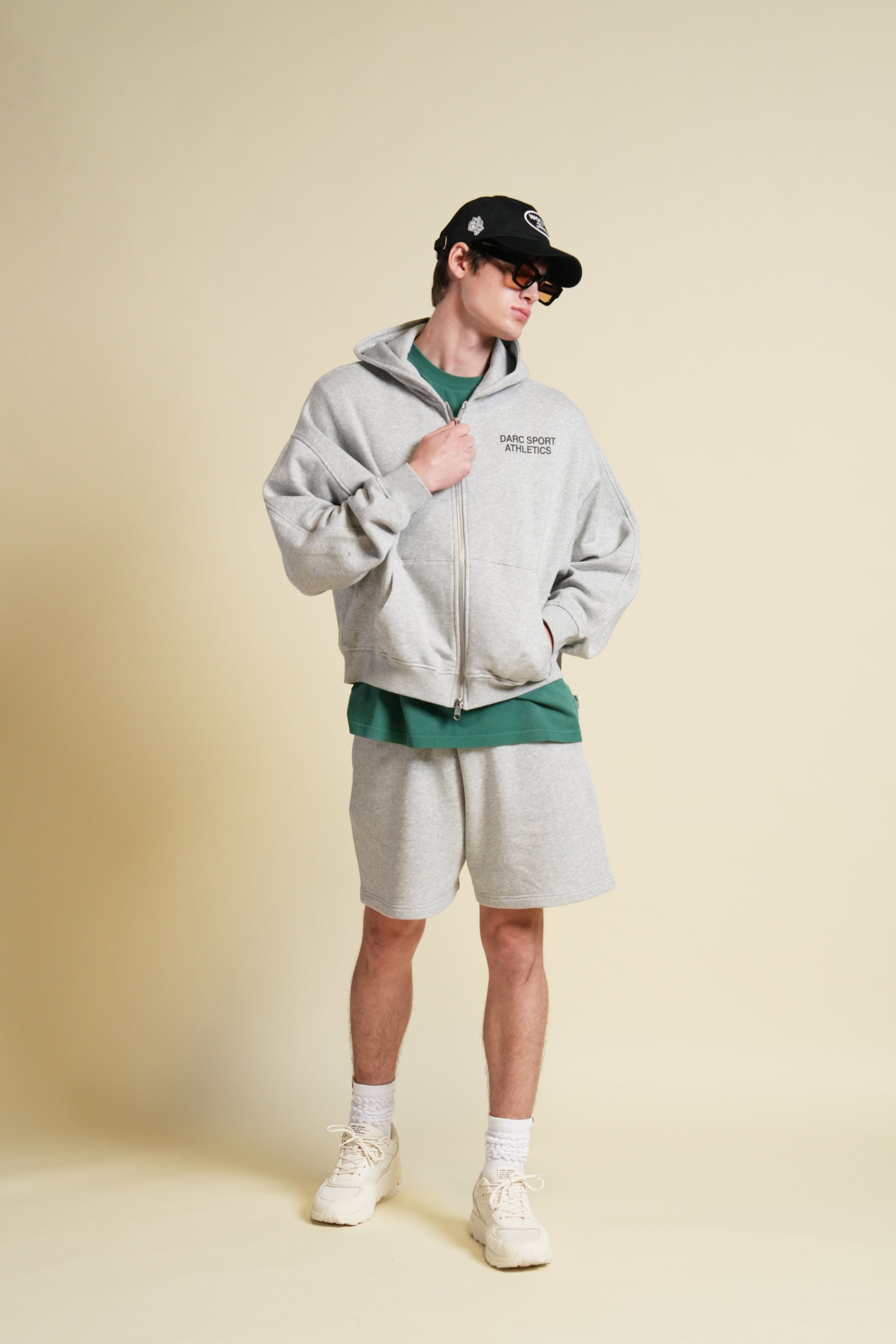 Just Wolves Oversized Post Lounge Sweat Shorts