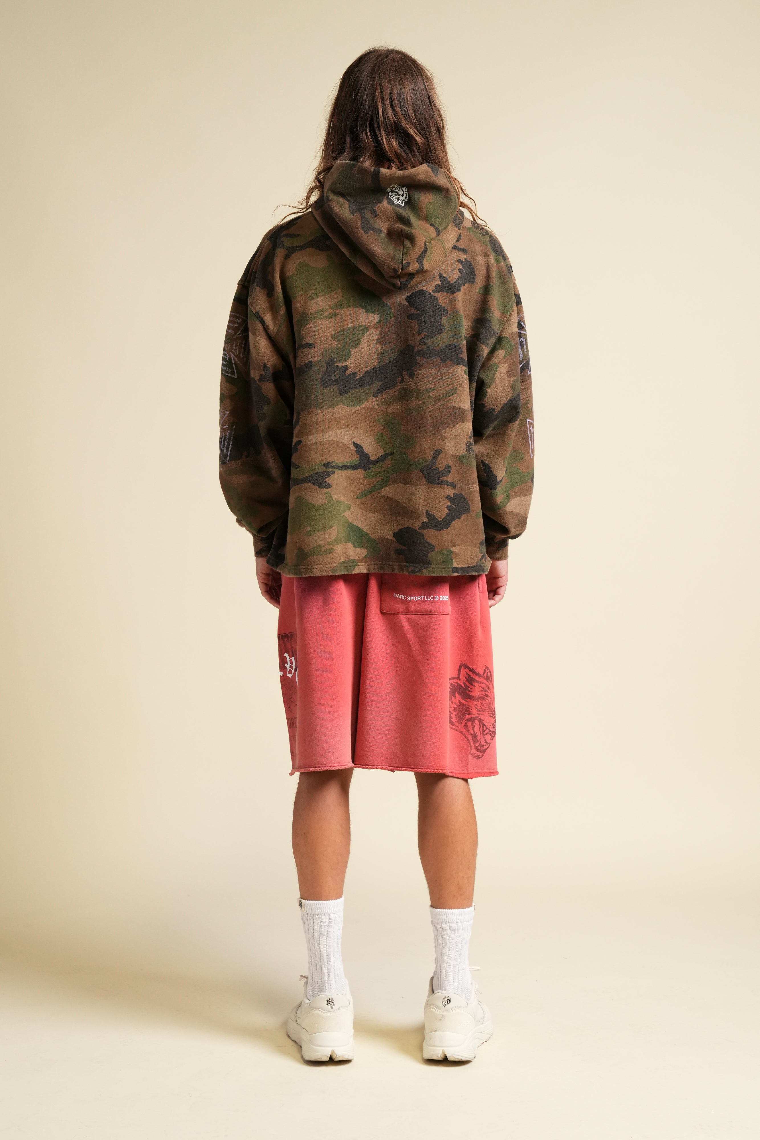 Core Chopper "Moaty" Hoodie in Ohana Woodland Camo