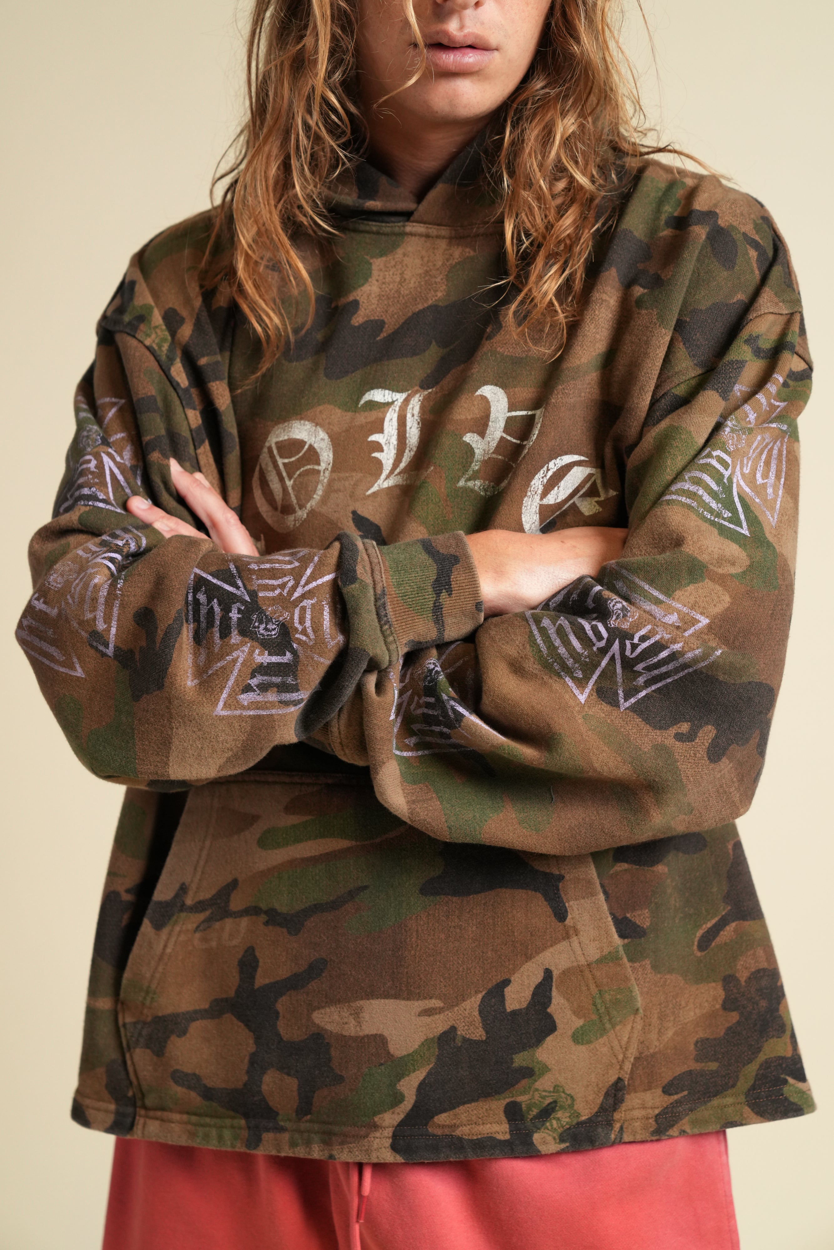 Core Chopper "Moaty" Hoodie in Ohana Woodland Camo