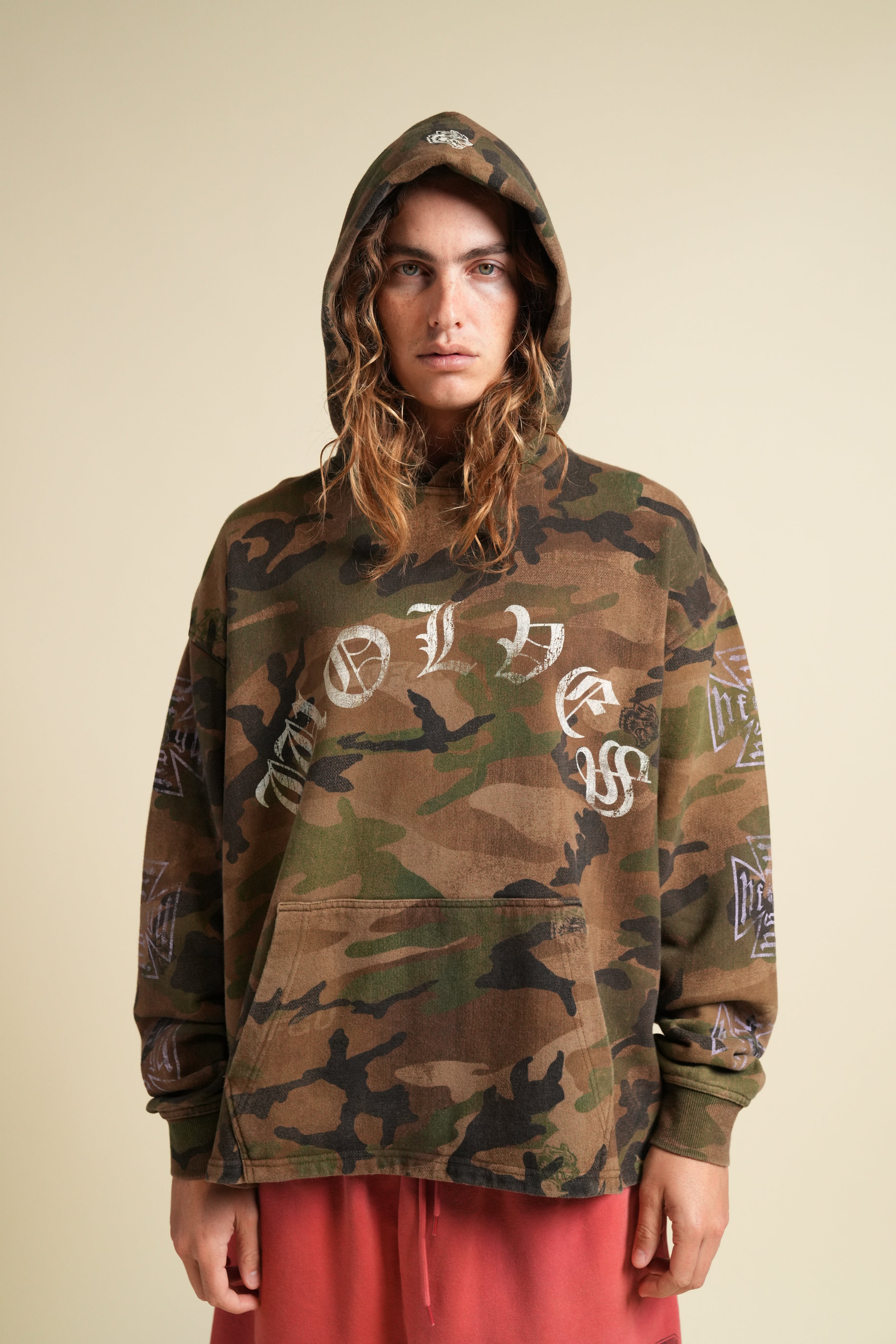Core Chopper "Moaty" Hoodie in Ohana Woodland Camo