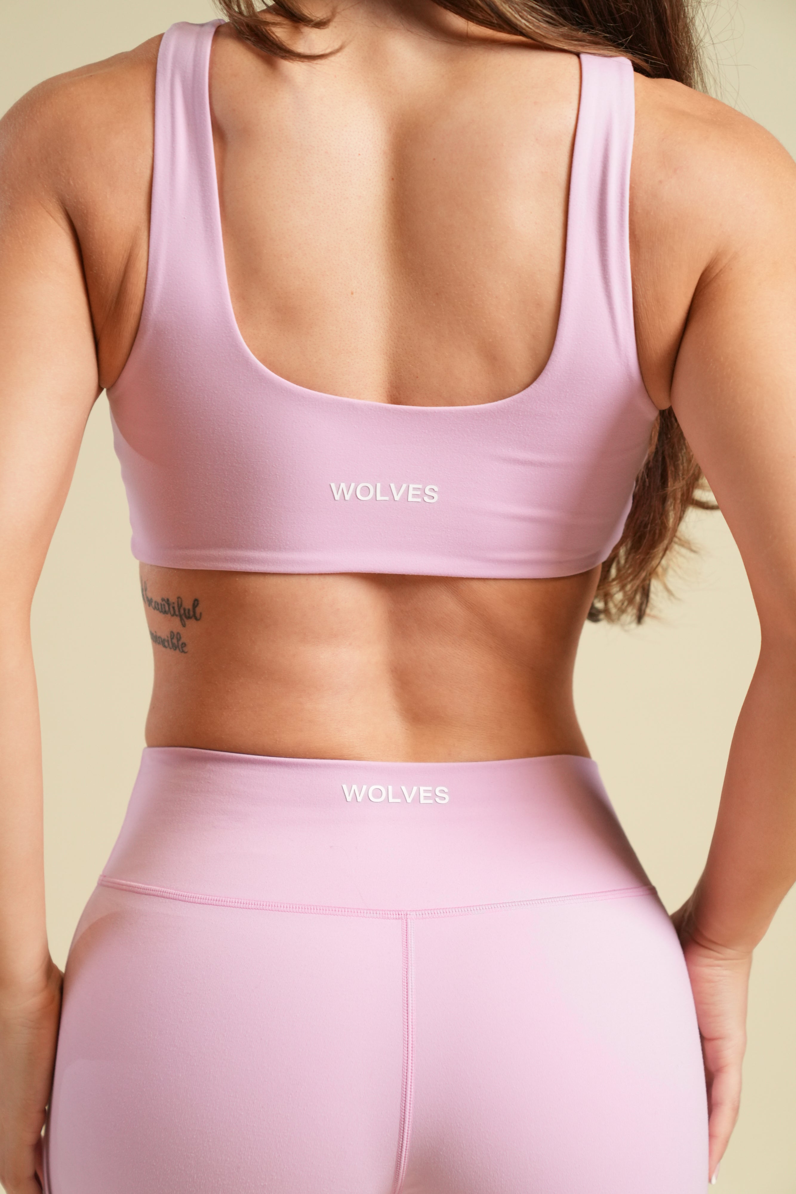 Dual Wolf Forever Wide Leg Energy Pant