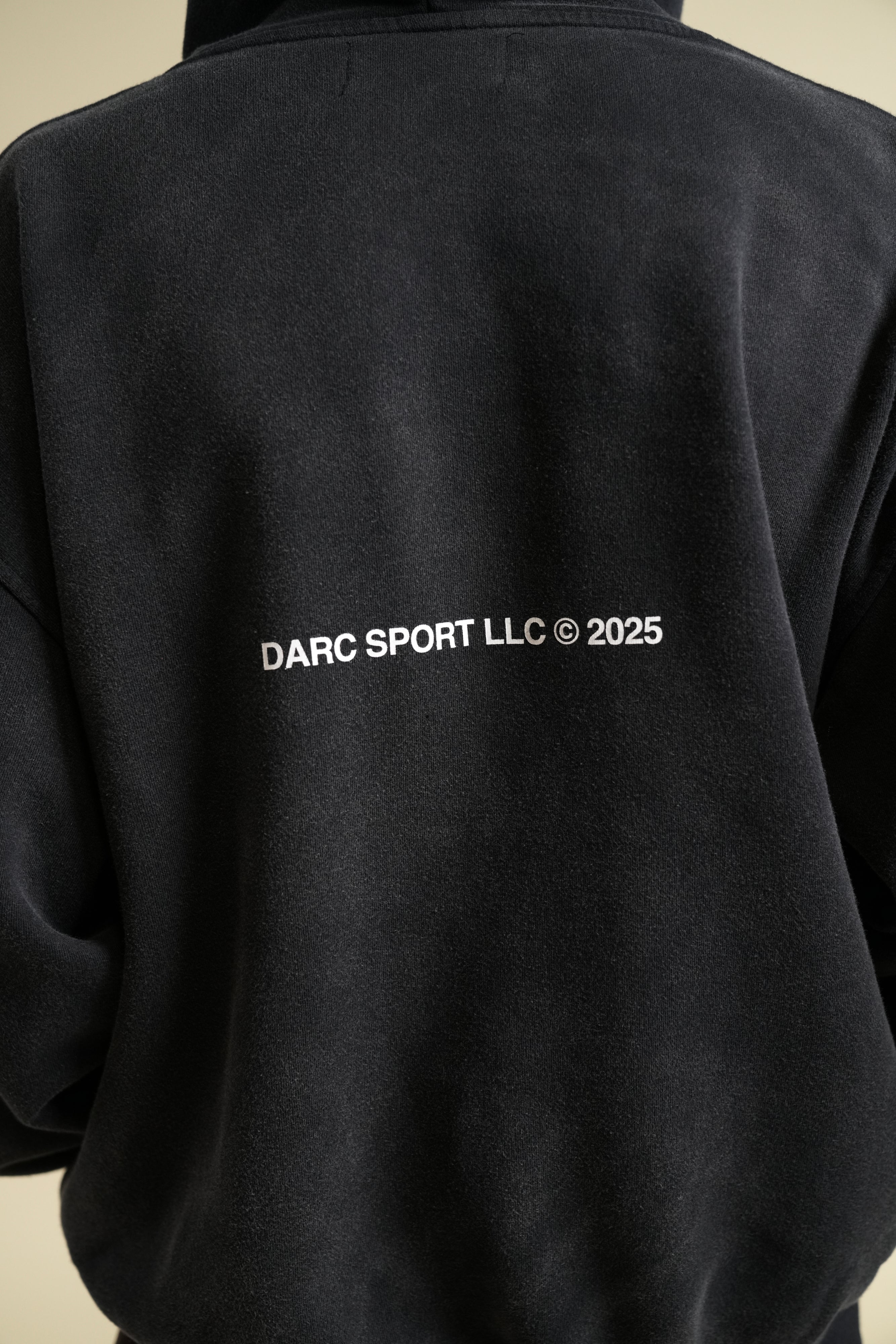 Ohana League "Dempsey" Hoodie in Black Drift Wash