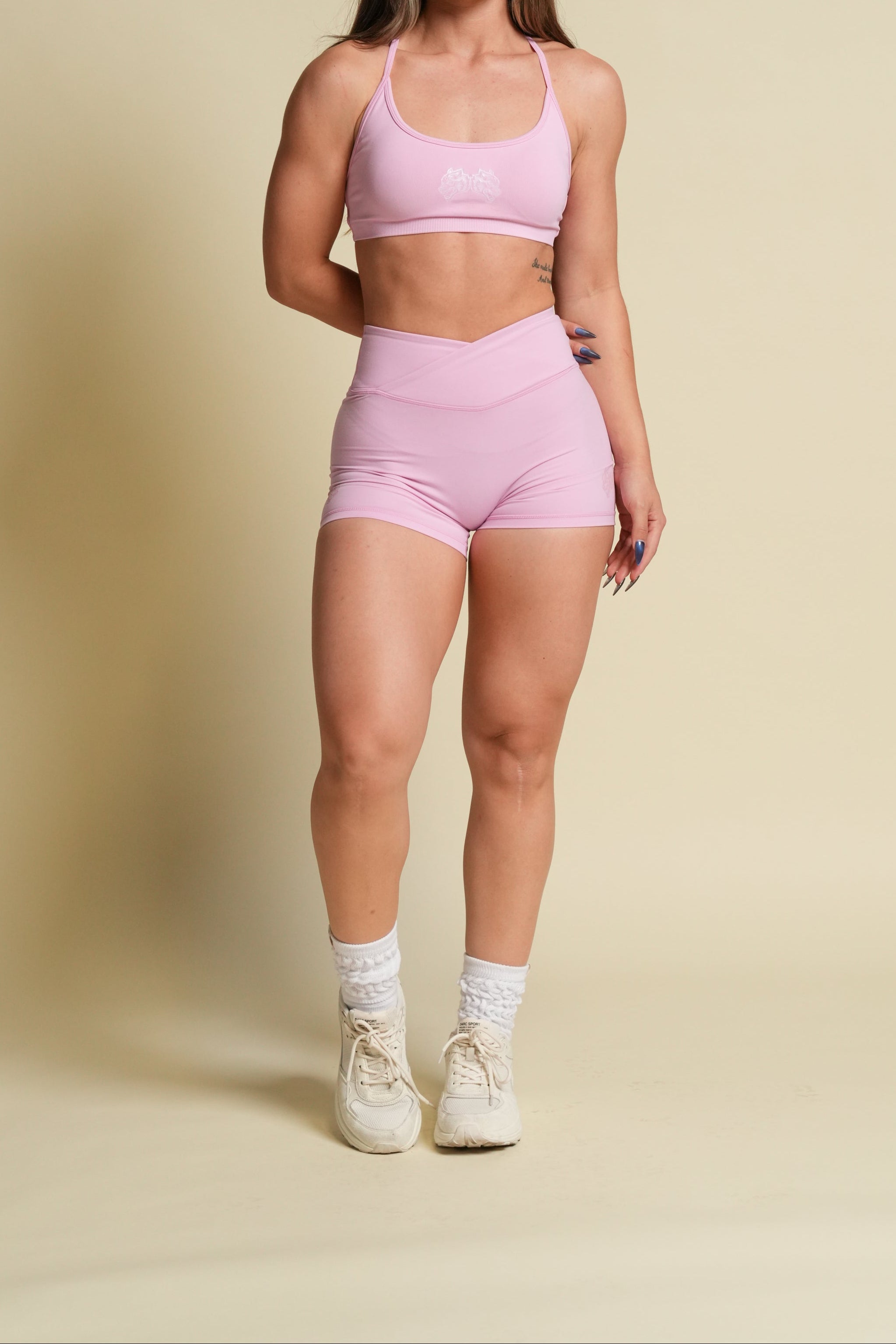 IYKYK Wolves "Pearl" Shorts