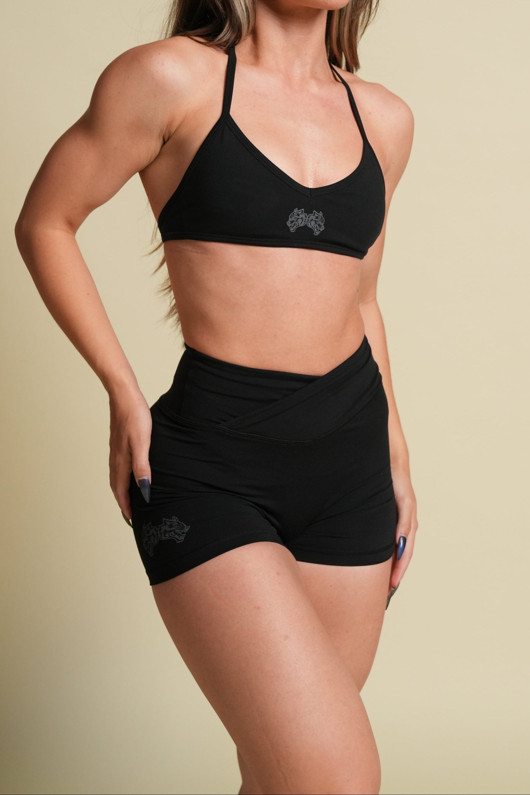 IYKYK Wolves "Pearl" Shorts