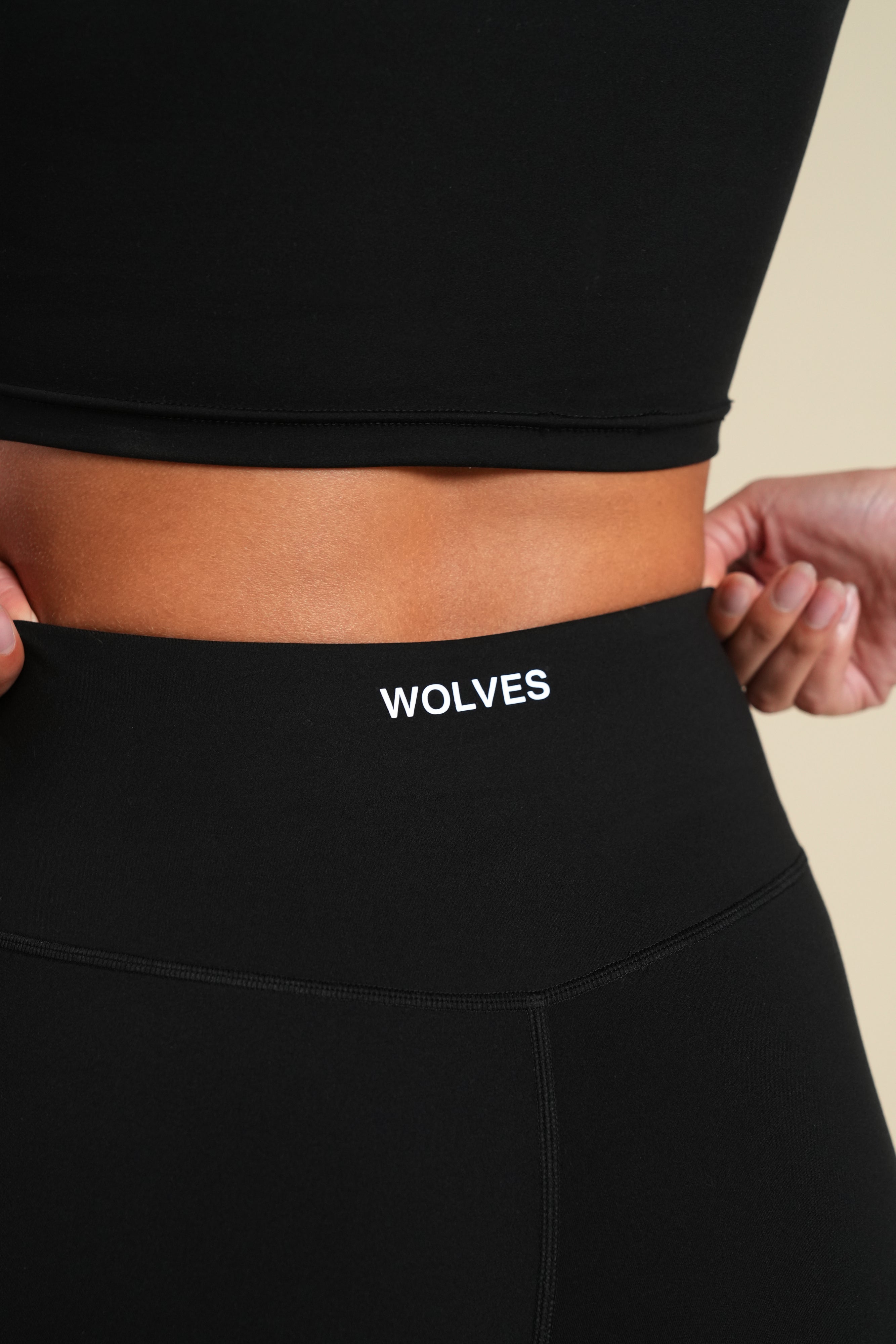 Dual Wolf Forever "Pearl" Energy Leggings