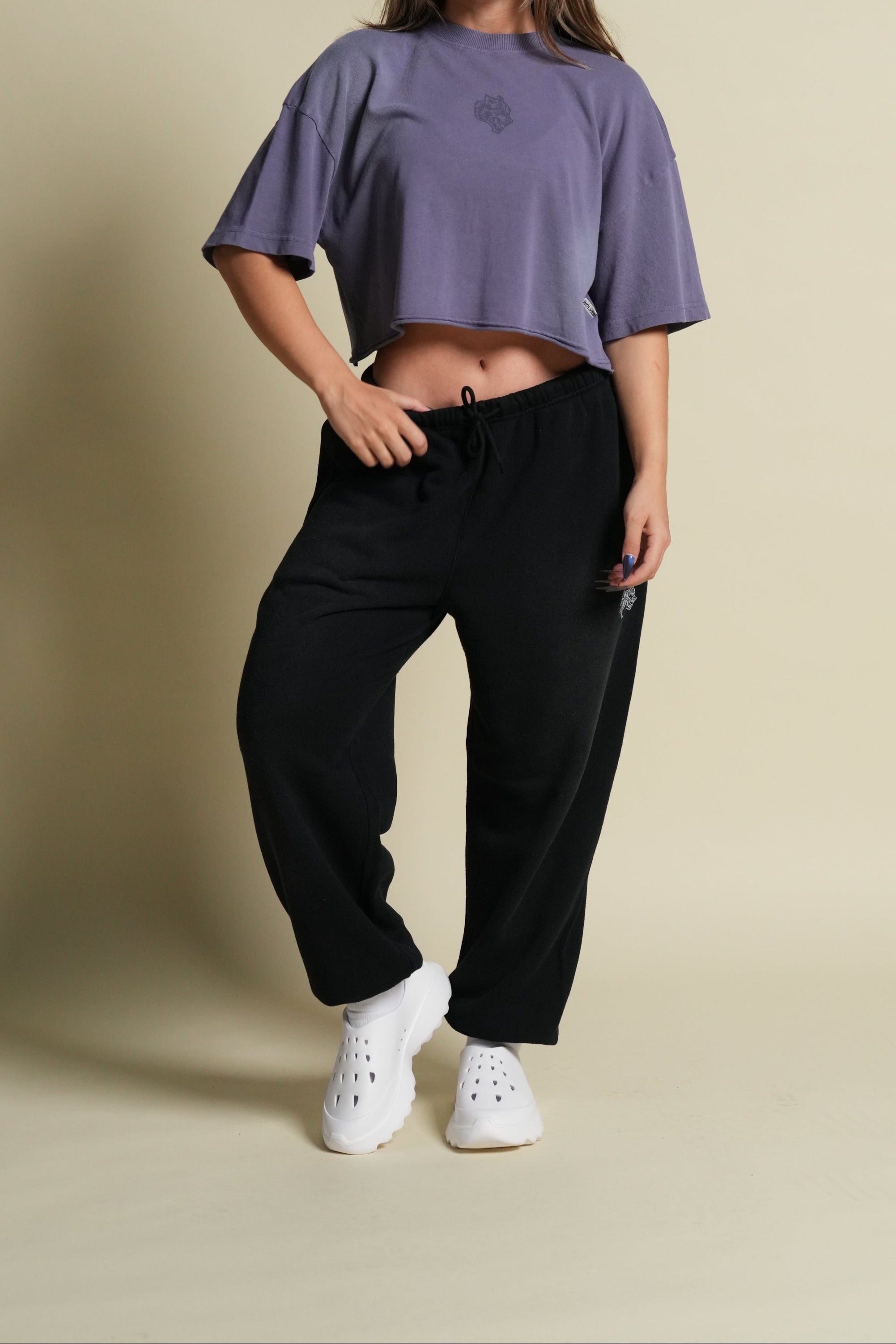 IYKYK "Premium" Oversized Cropped Tee