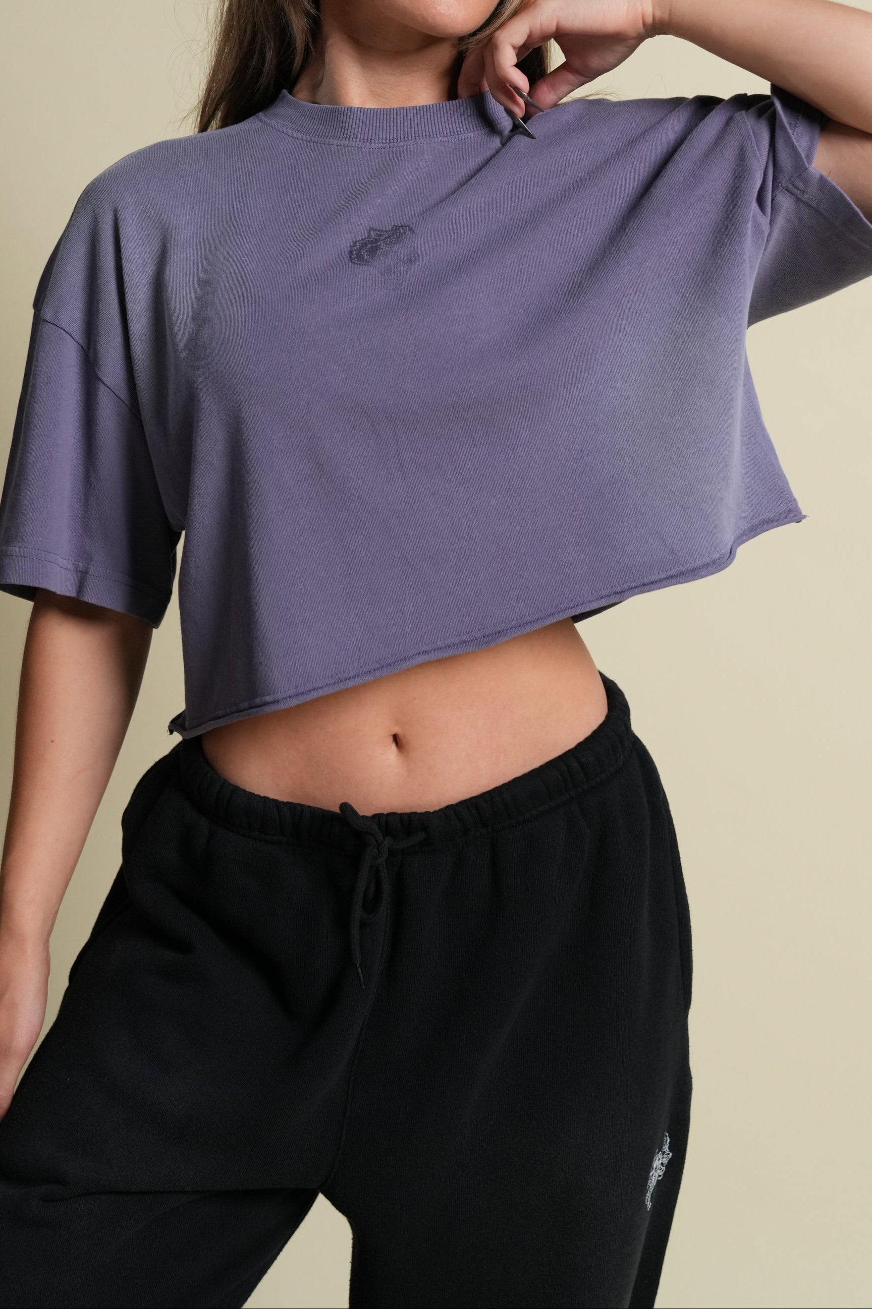 IYKYK "Premium" Oversized Cropped Tee