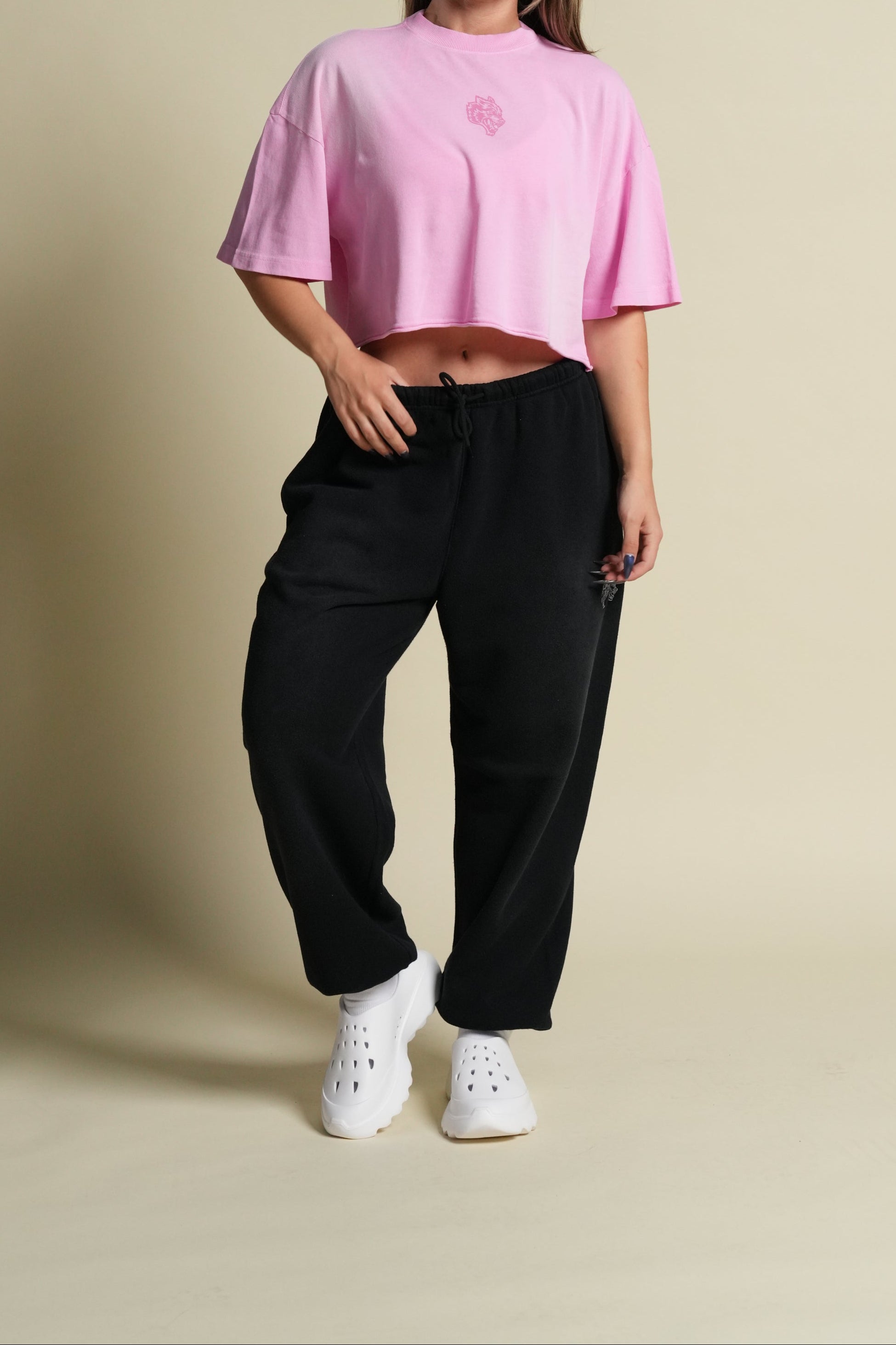 IYKYK "Premium" Oversized Cropped Tee