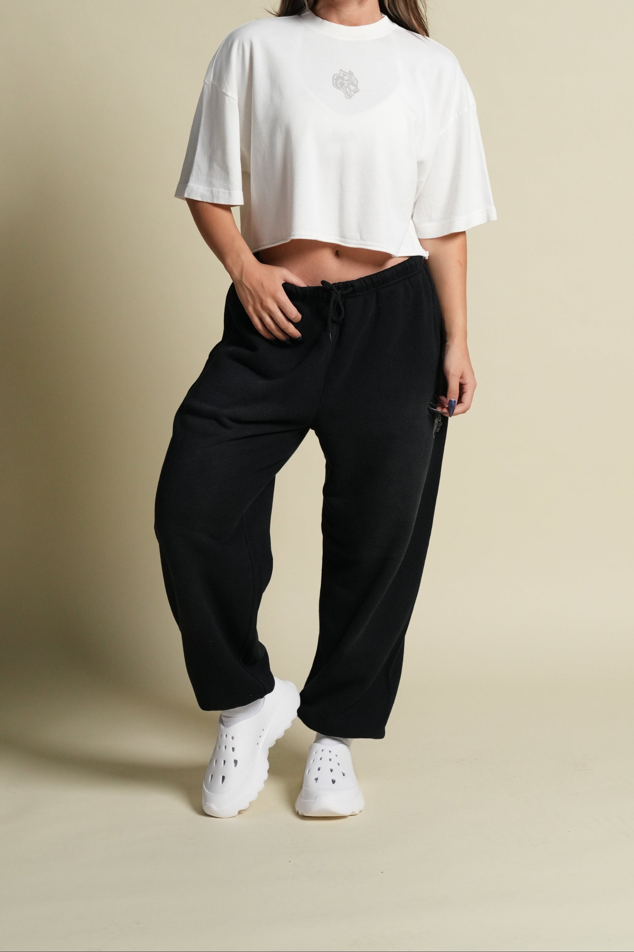 IYKYK "Premium" Oversized Cropped Tee