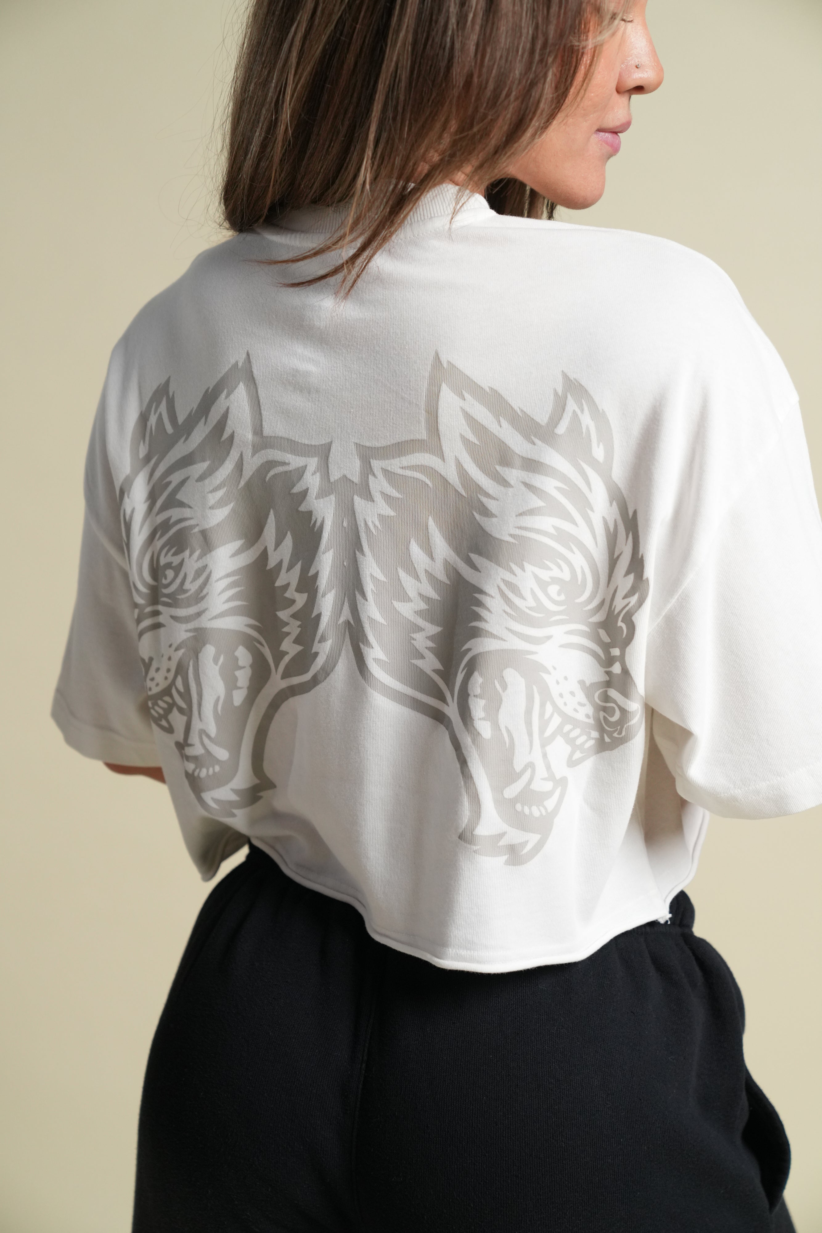 IYKYK "Premium" Oversized Cropped Tee