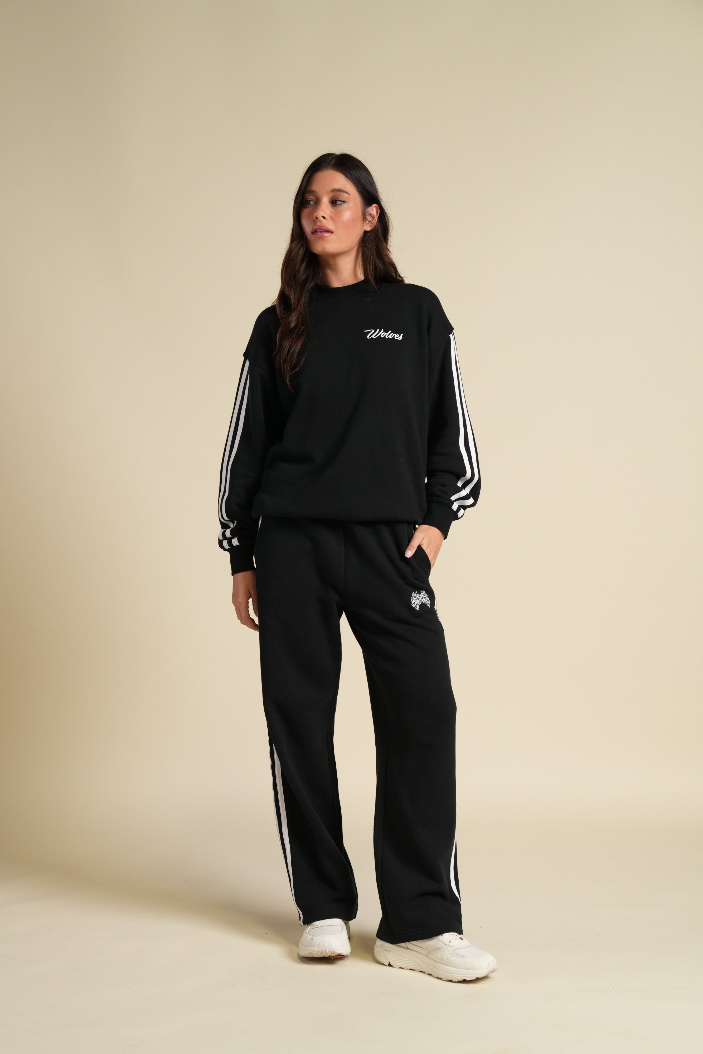 It's For Us Stripe Big Cozy Sweats