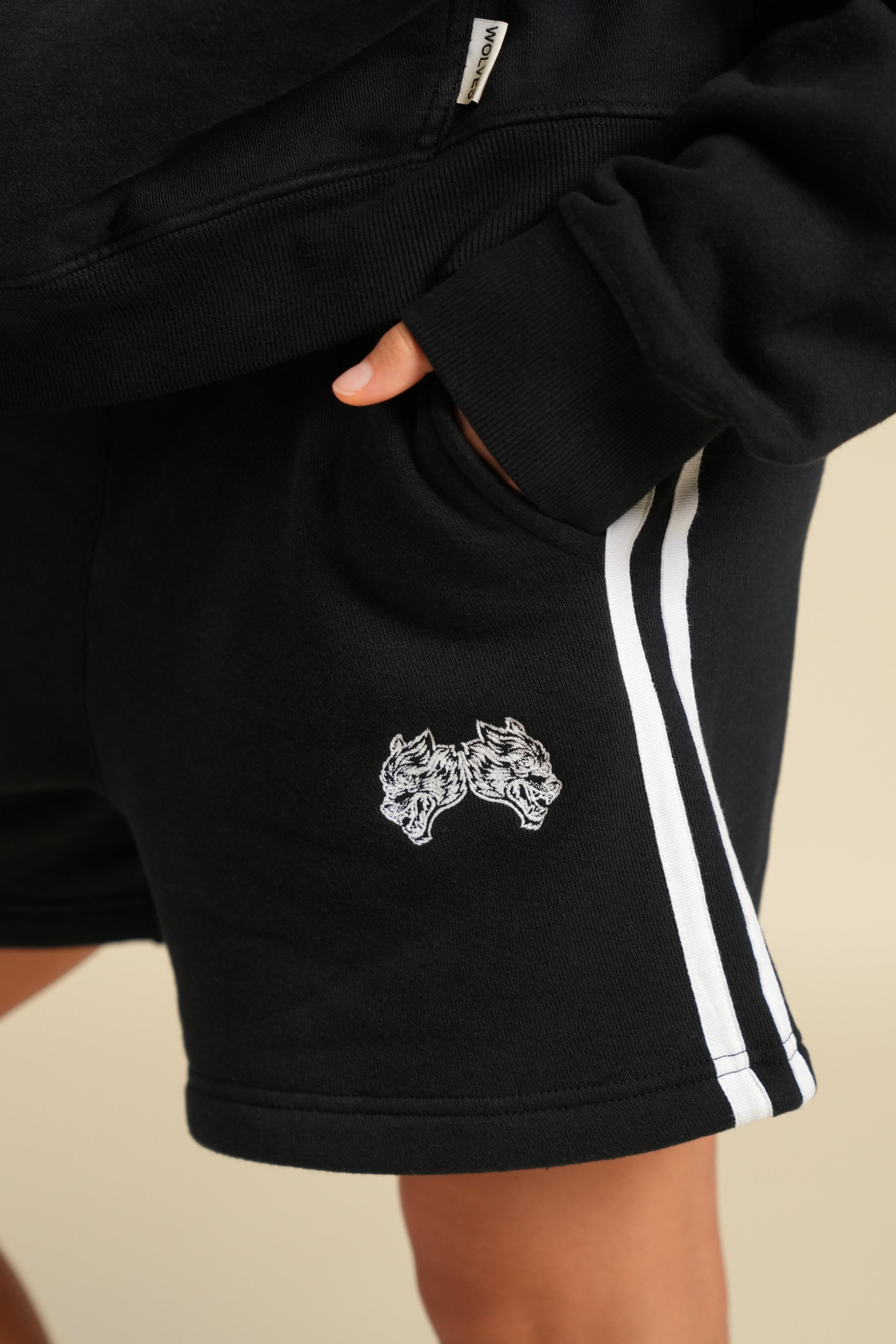 IYKYK Stripe Oversized Sweat Short