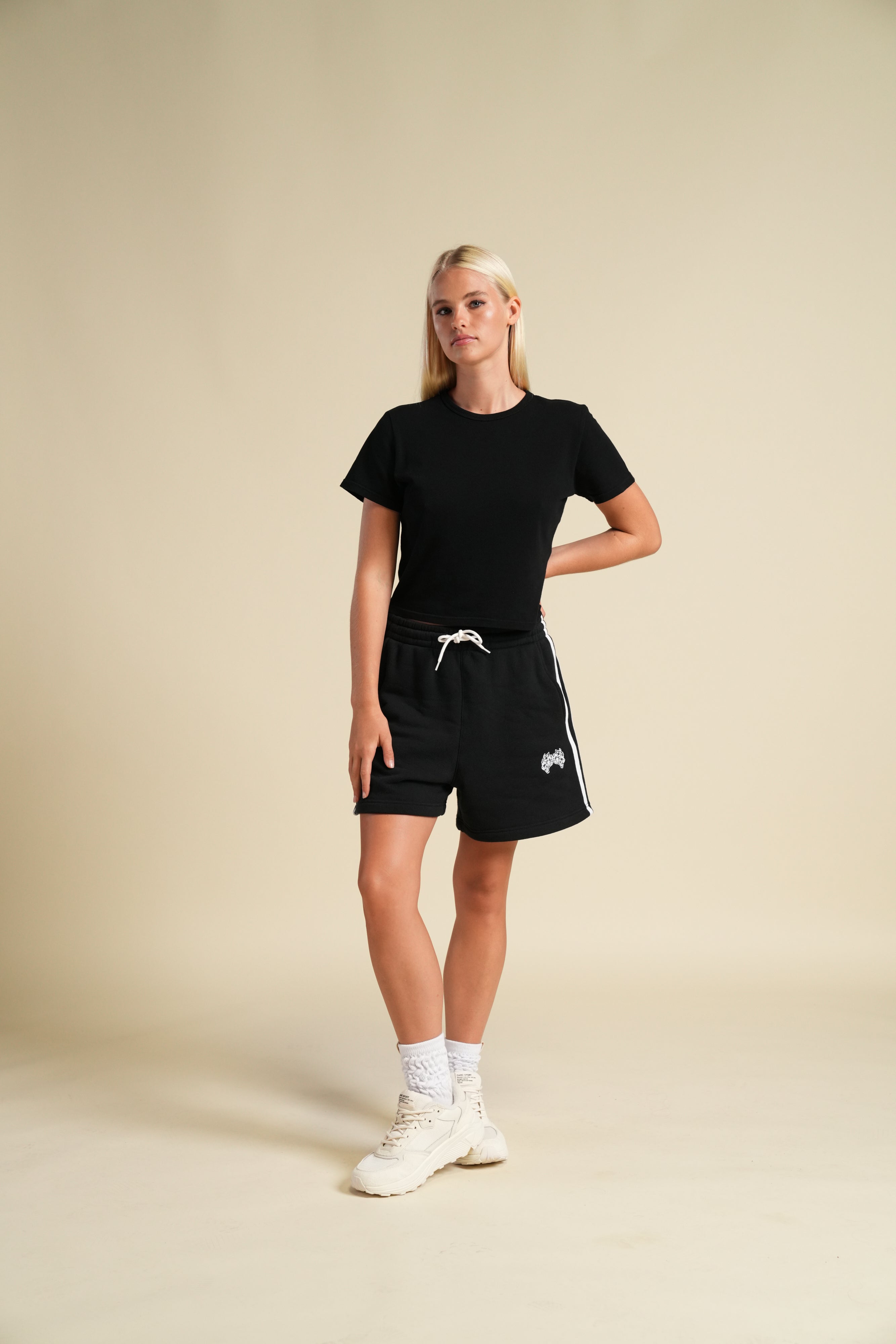 IYKYK Stripe Oversized Sweat Short