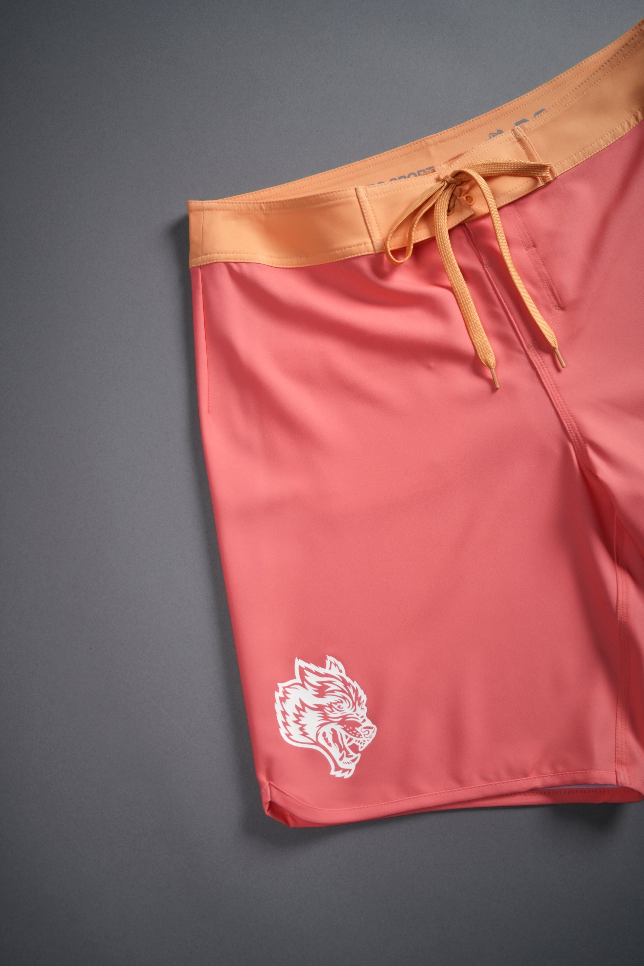 Darc Sport Forever Board Shorts in Neon Coral/Yellow Orange