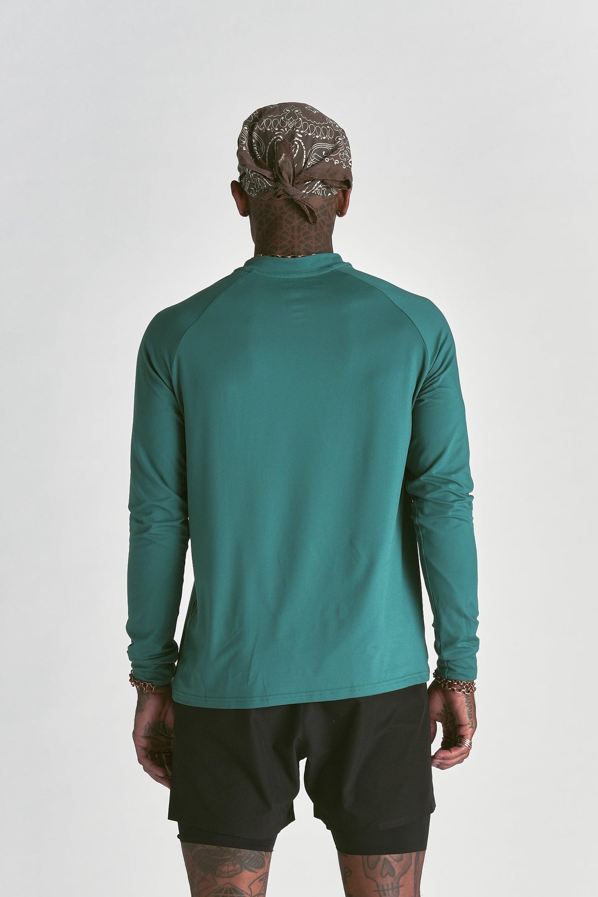 Only Loyalty "Dry Wolf" Raglan LS Tee in Sierra Pine