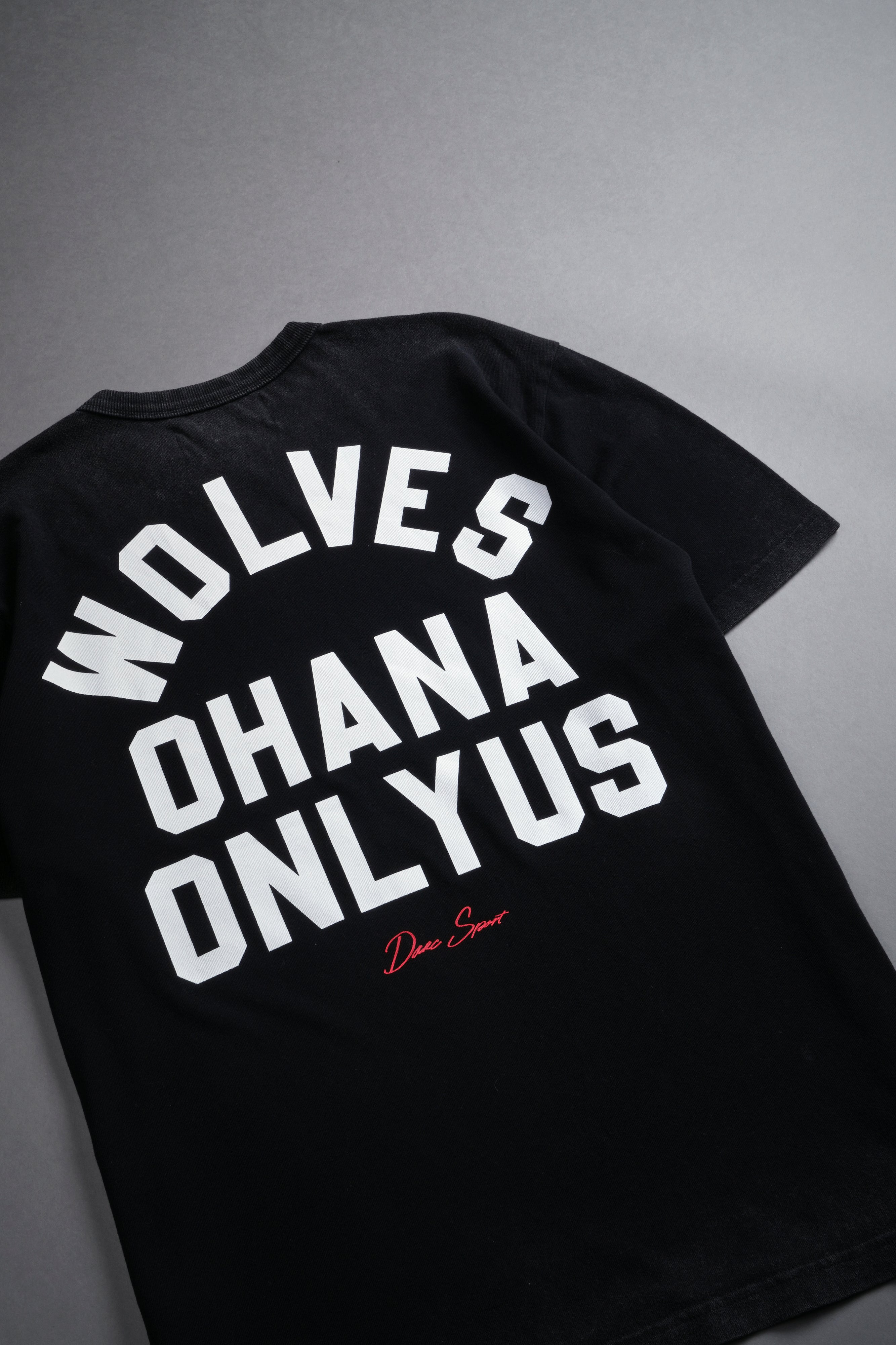 Ohana ONLYUS "Heritage" Tee in Black