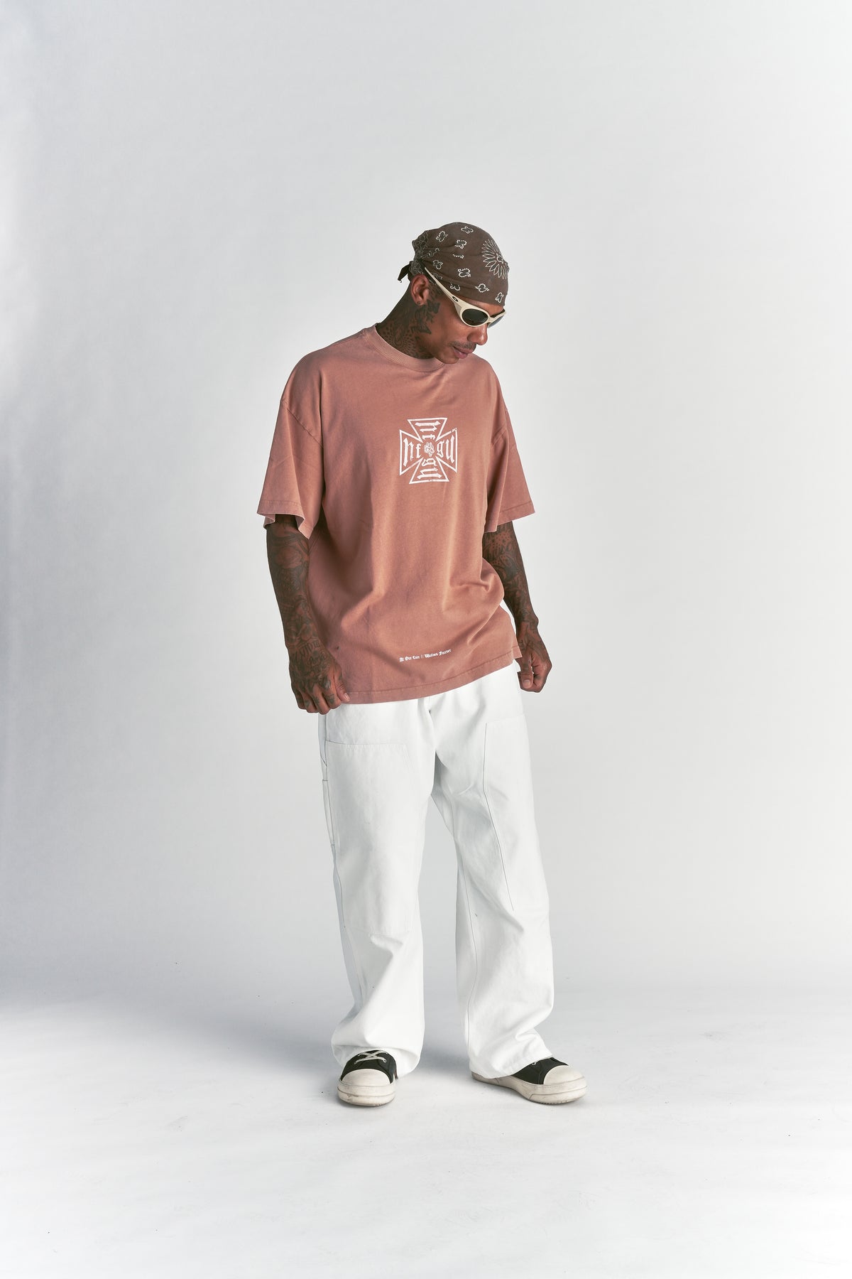 Loyal to the Core "Premium" Oversized Tee in Desert Rose