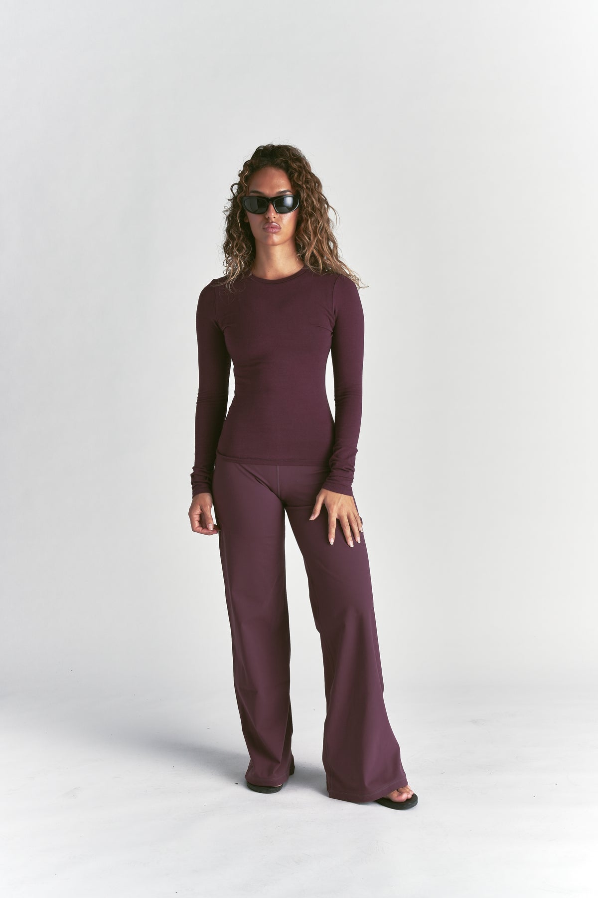 "Eden" LS Tee in Fig
