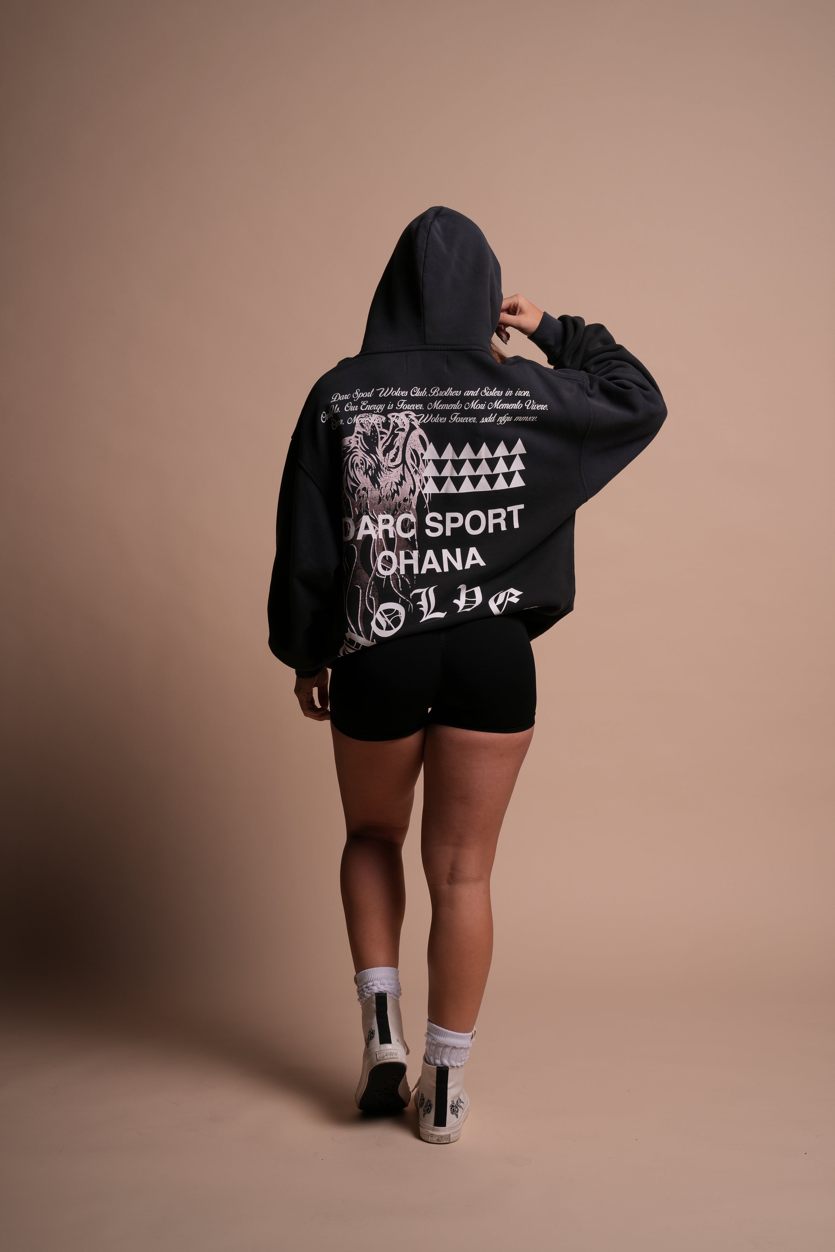 Wolves Mana "Pierce" Hoodie in Darc Ash Sun Fade