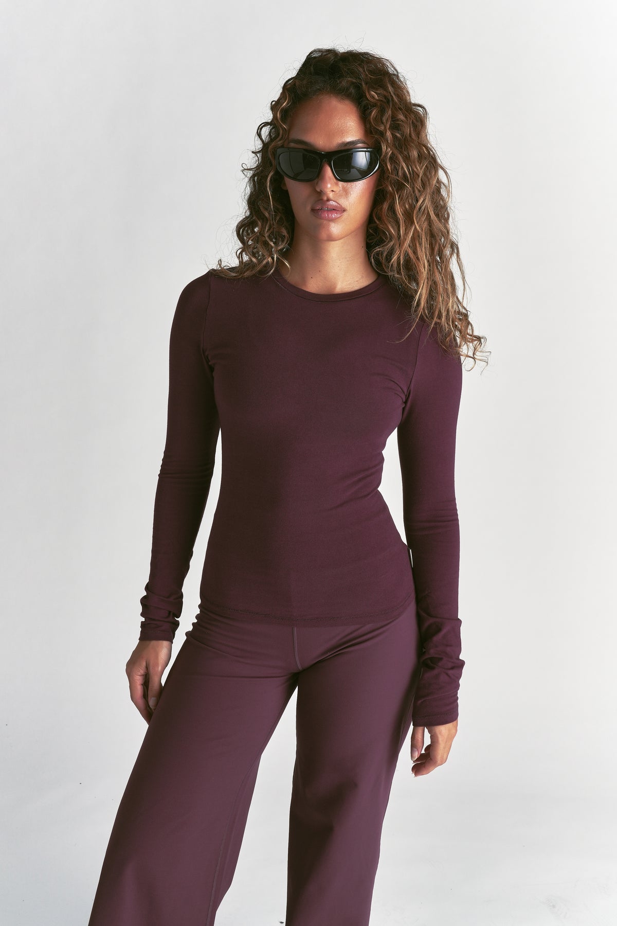 "Eden" LS Tee in Fig