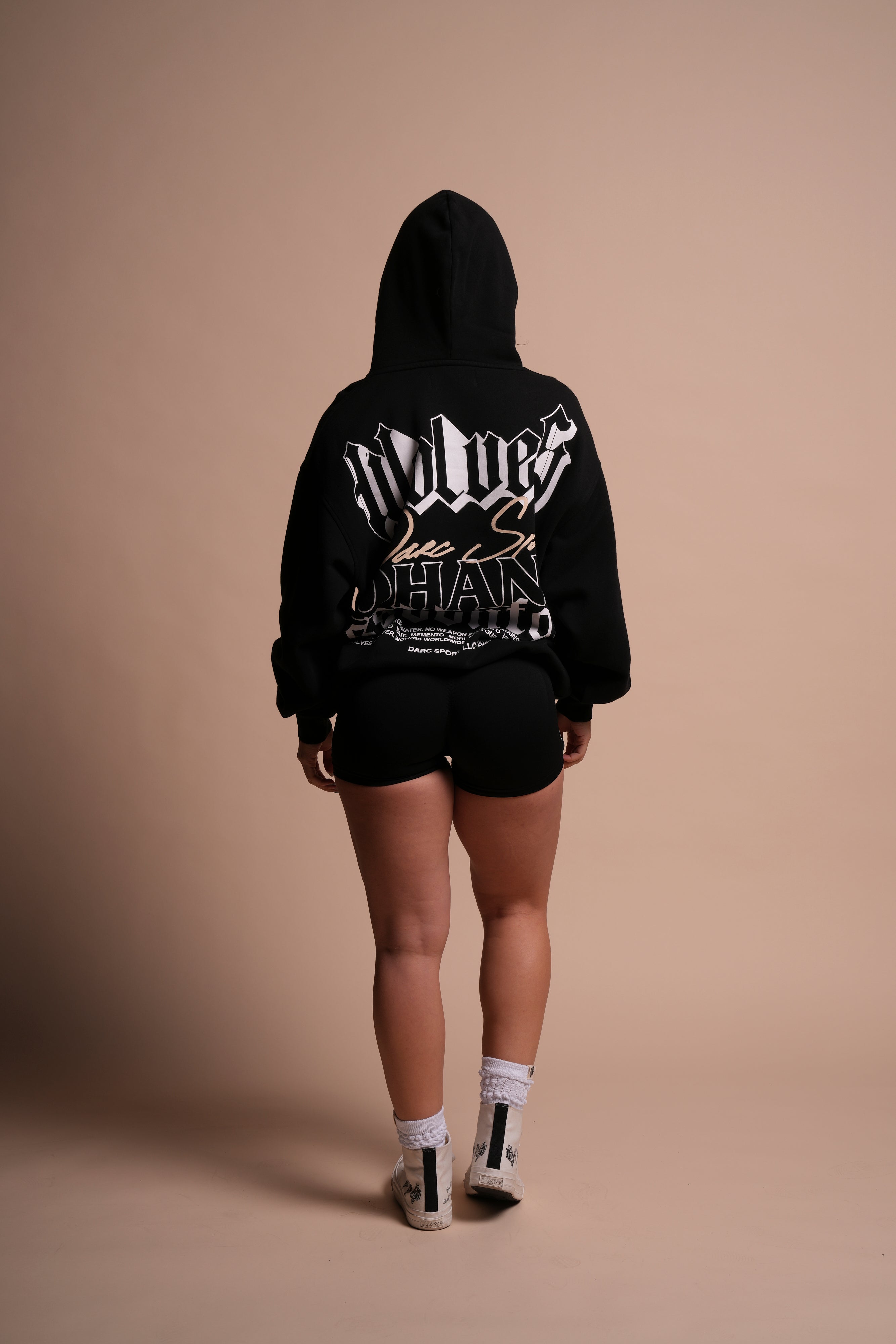 Ohana SSDDNFGU "Pierce" Hoodie in Black