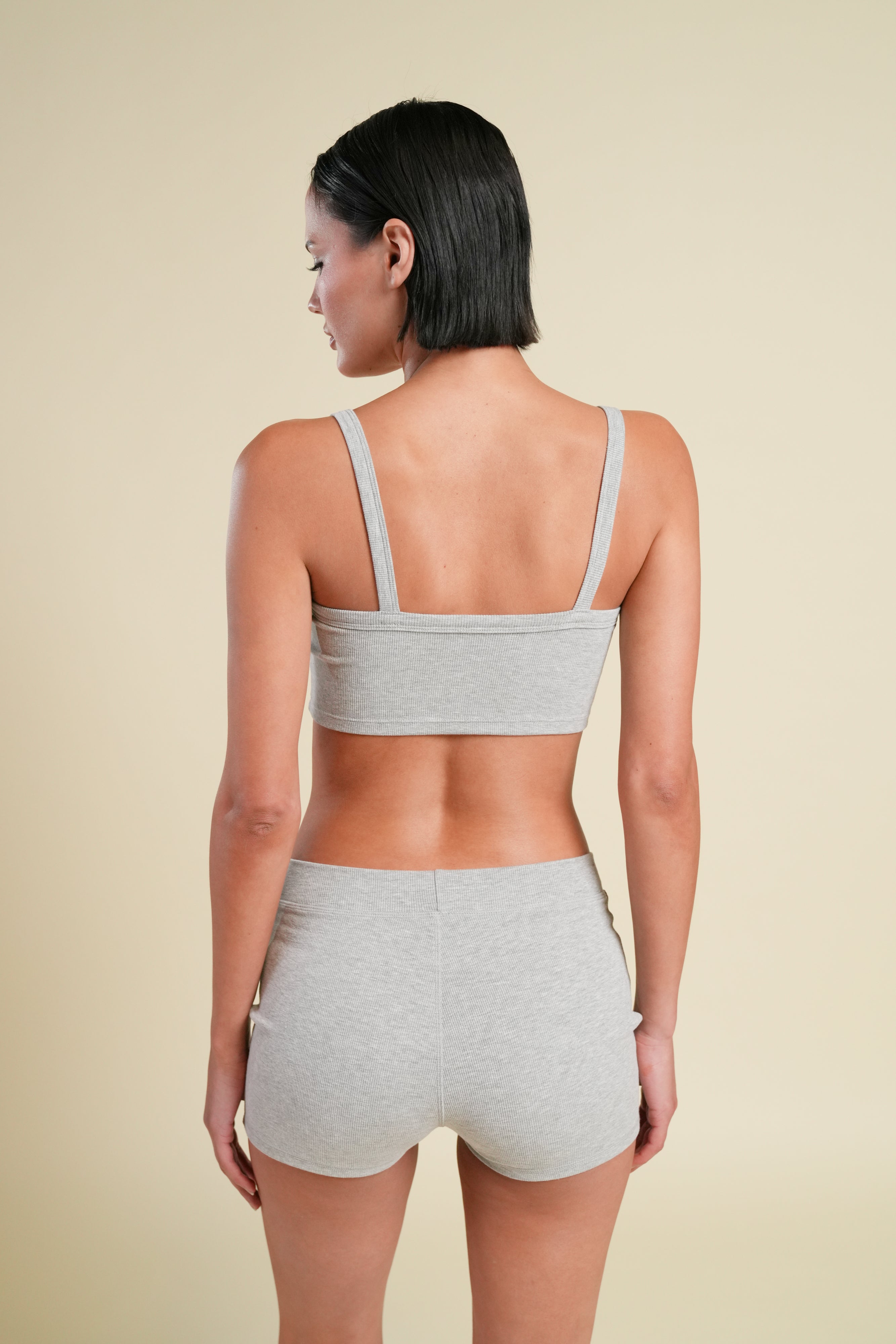 Cursive Wolves Jasmine Rib Boxers