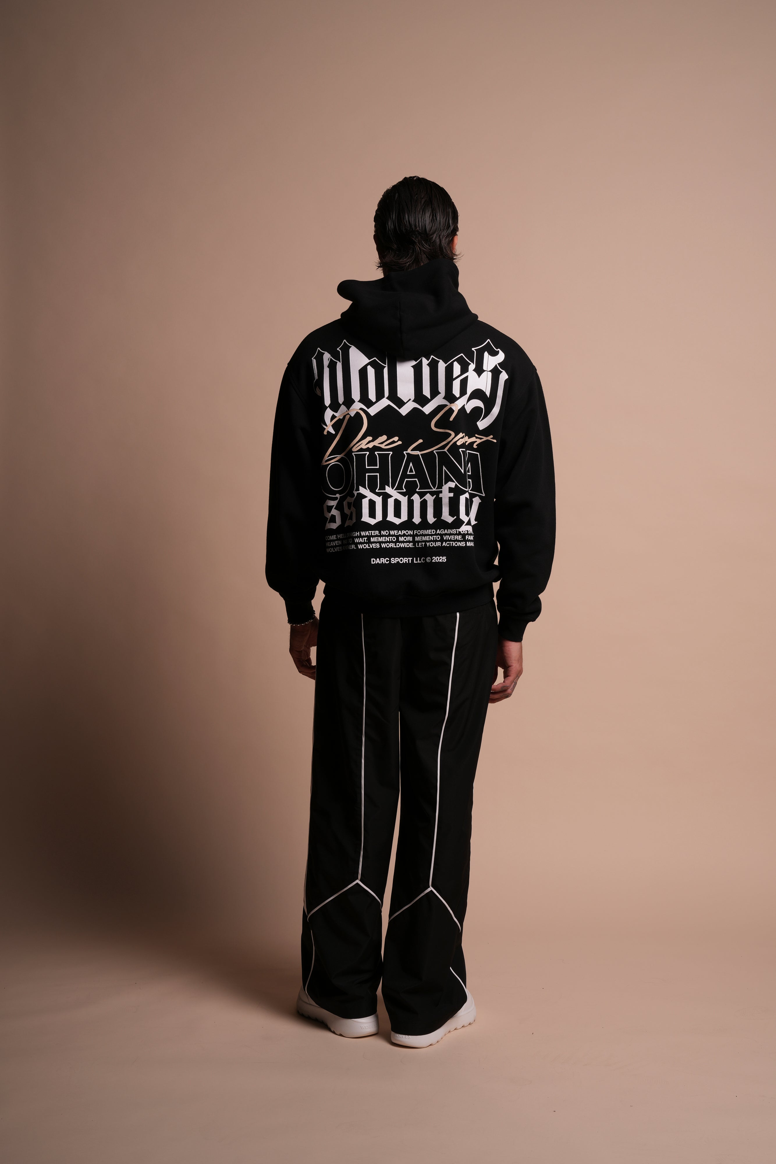 Ohana SSDDNFGU "Pierce" Hoodie in Black