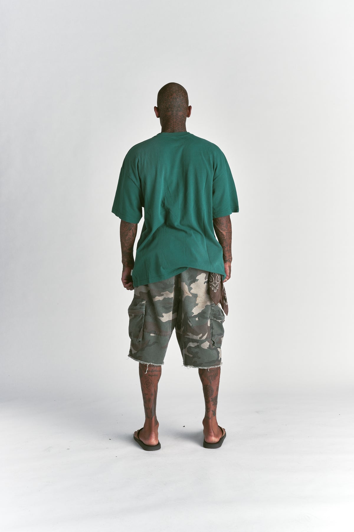 Loyalty "Premium" Oversized Tee in Sierra Pine Sun Fade