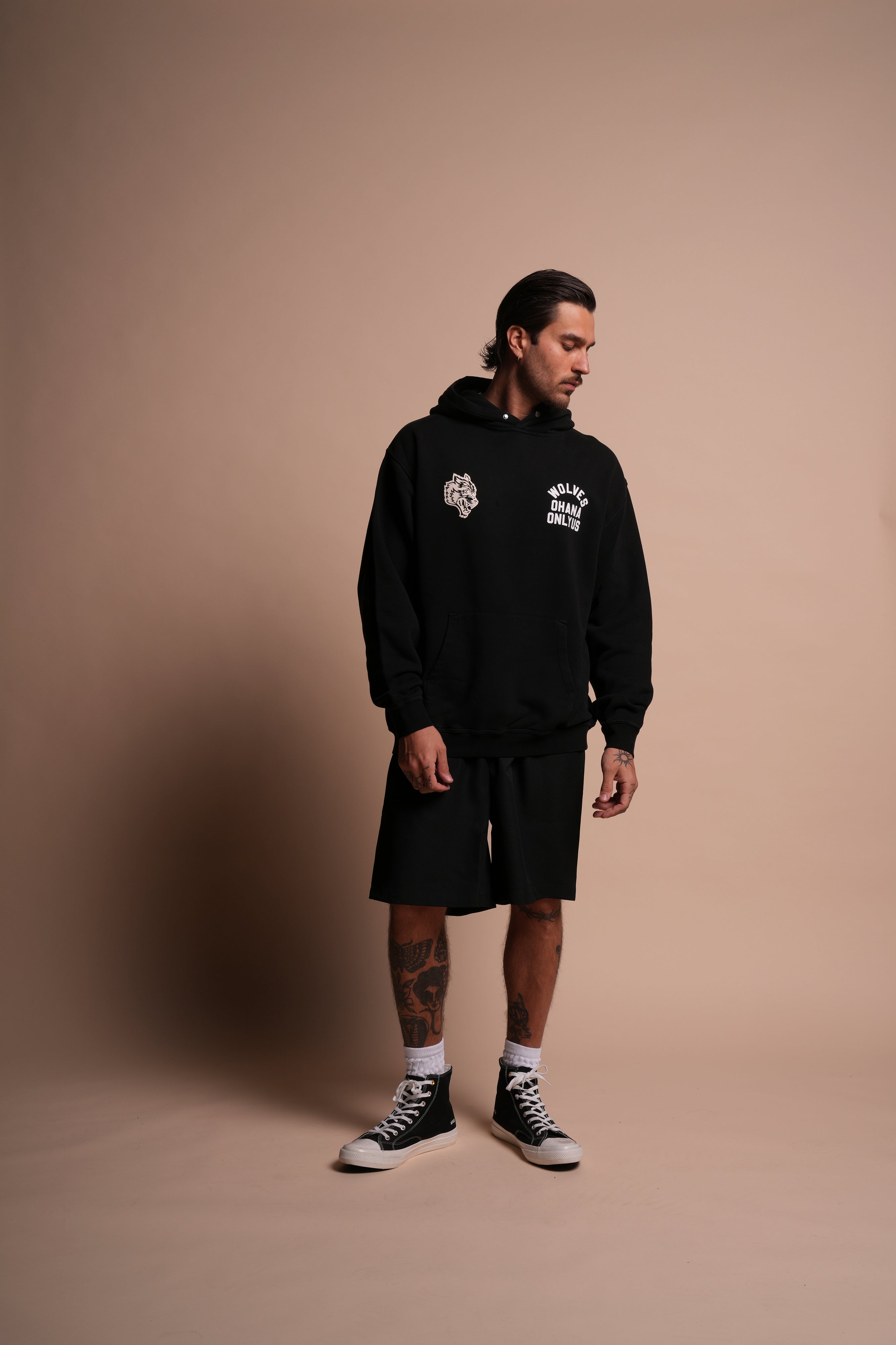 Ohana ONLYUS "Pierce" Hoodie in Black