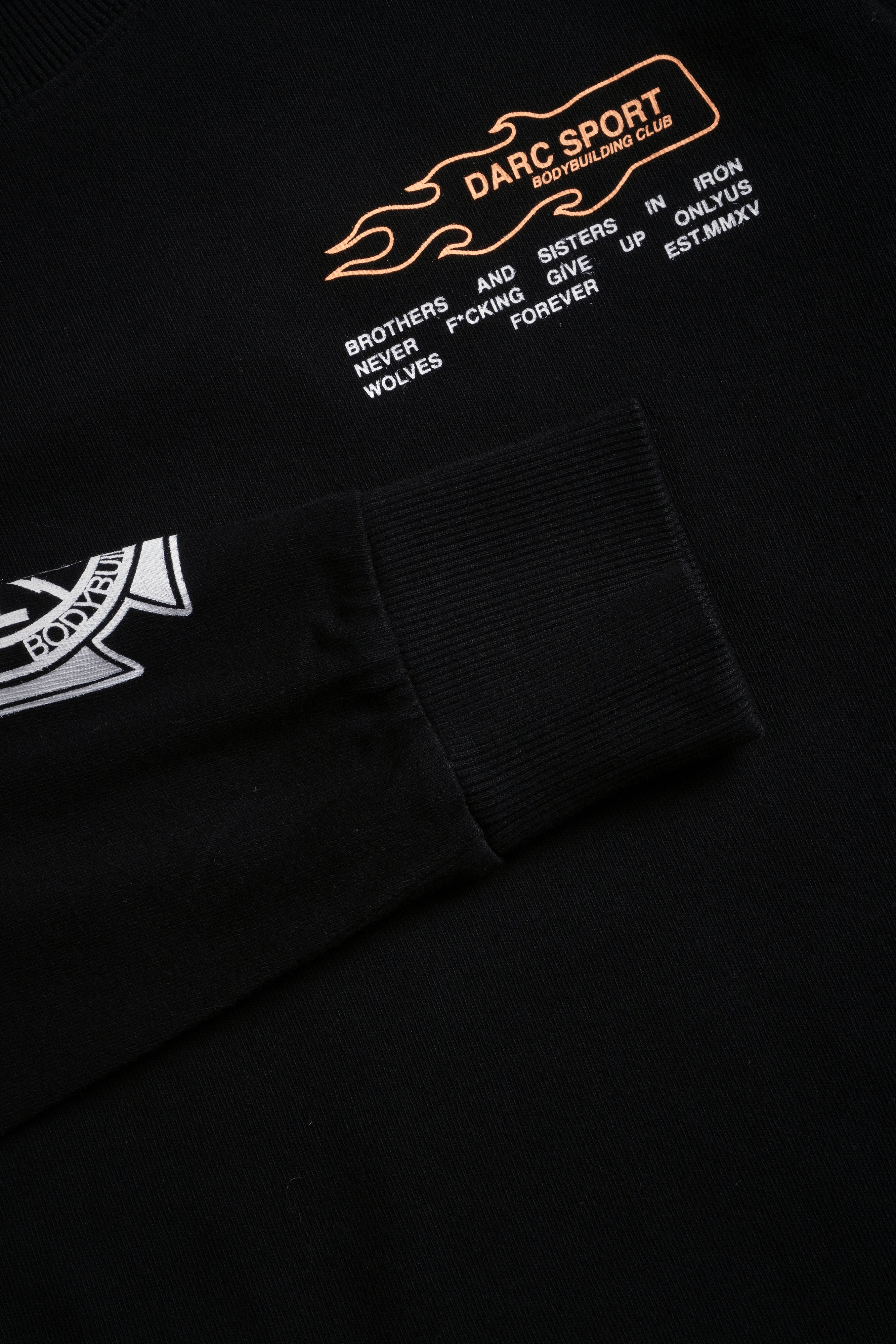 No Limit "Premium" (Cropped) L/S Tee in Black