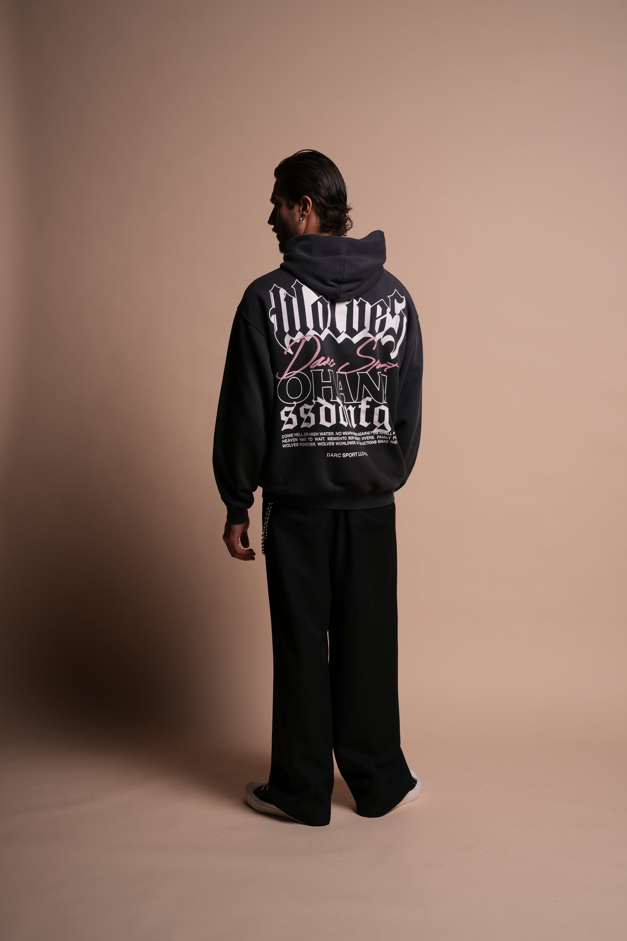 Ohana SSDDNFGU "Pierce" Hoodie in Darc Ash Sun Fade